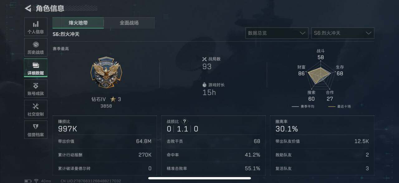 SJZEY333128三角洲行动账号详情图2