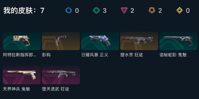 WWQEY314590无畏契约账号详情图3