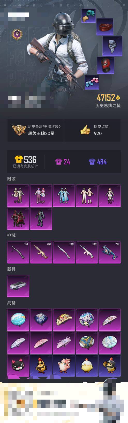 HPEY3338045和平精英账号详情图5