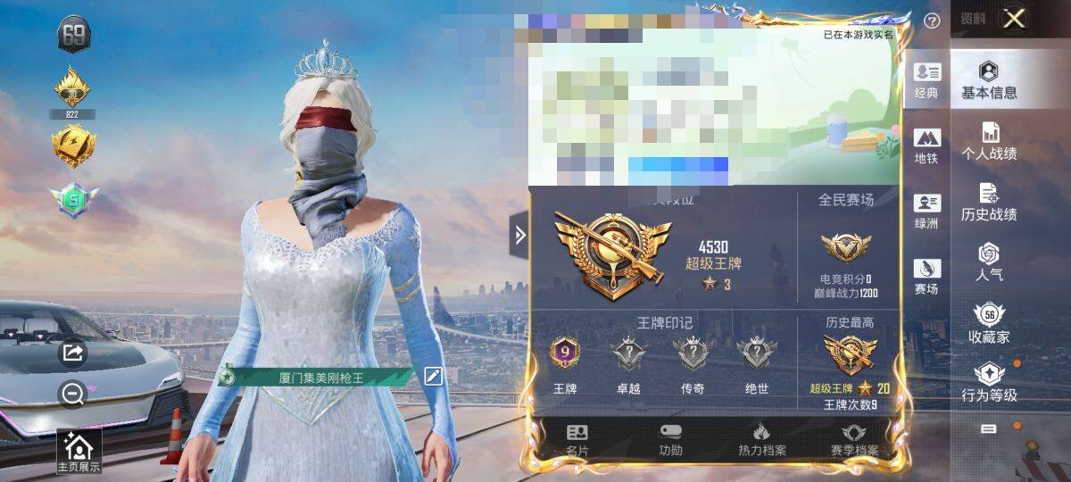 HPEY3338045和平精英账号详情图7