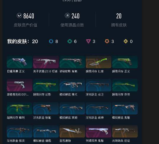 WWQEY315059无畏契约账号详情图4