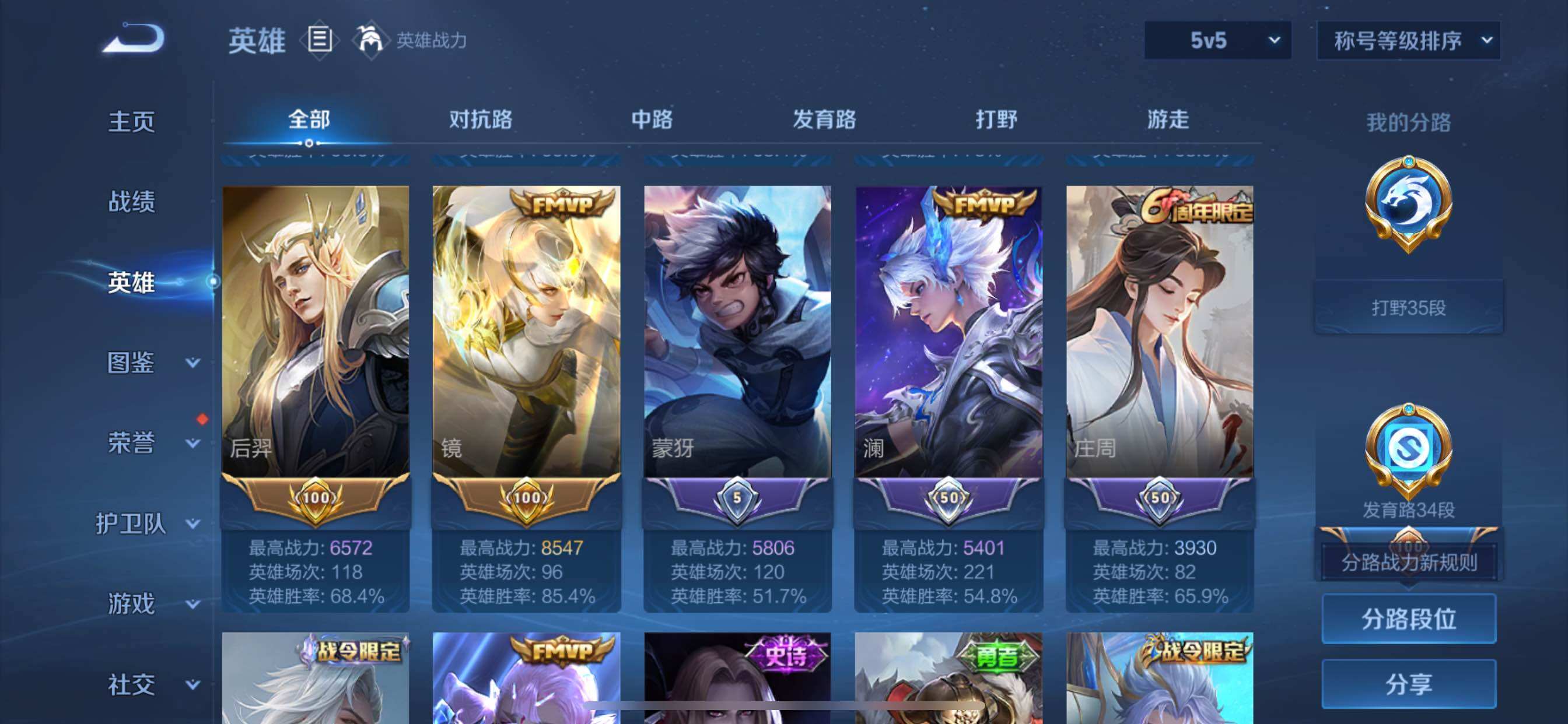 WZCMY3295090王者荣耀账号详情图4