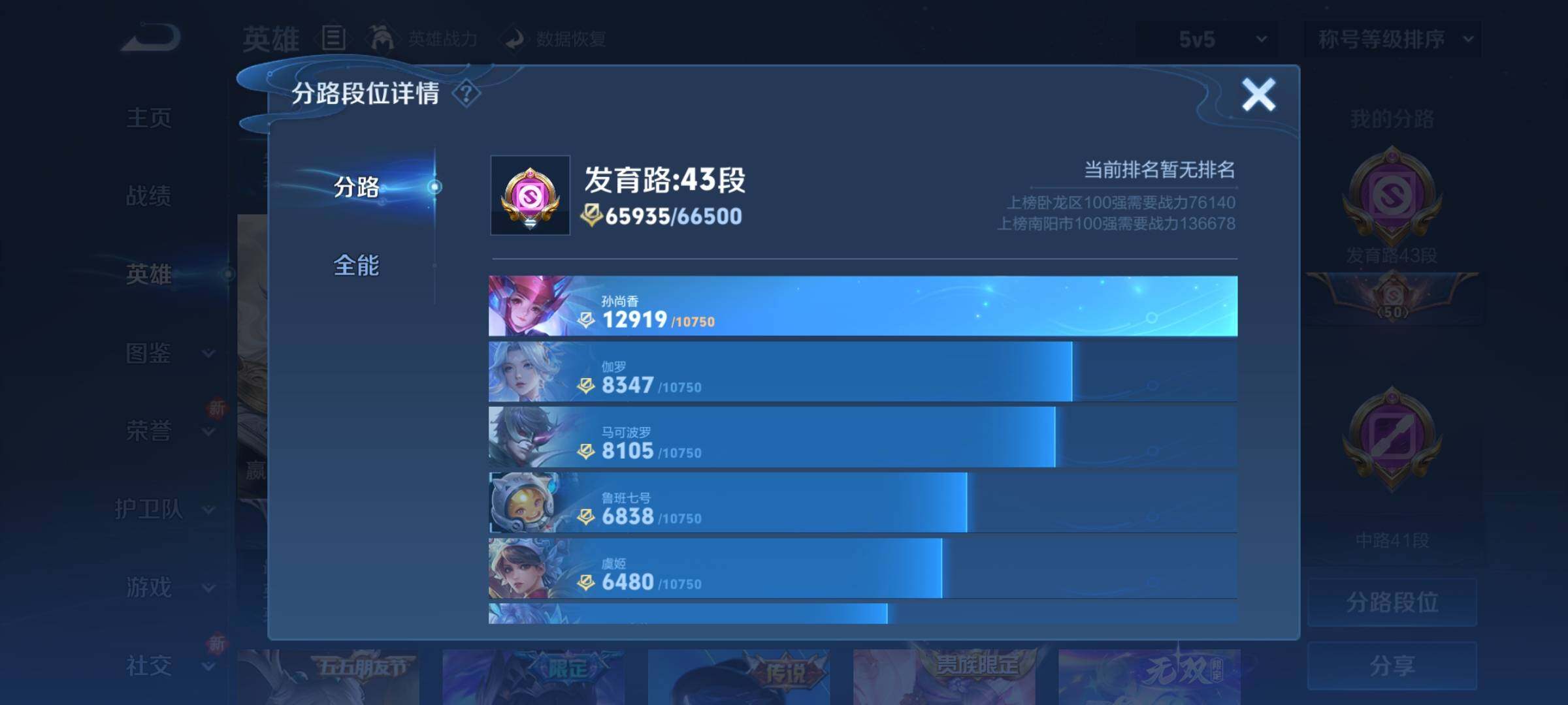 WZCMY3295657王者荣耀账号详情图6