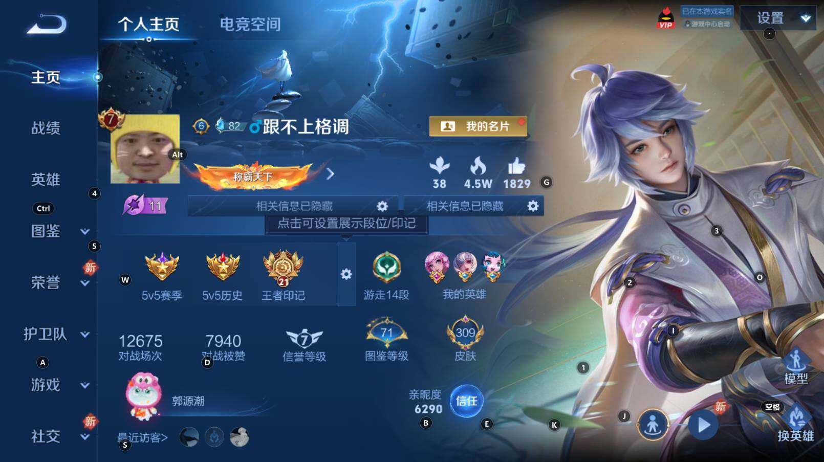 WZCMW3294760王者荣耀账号详情图8