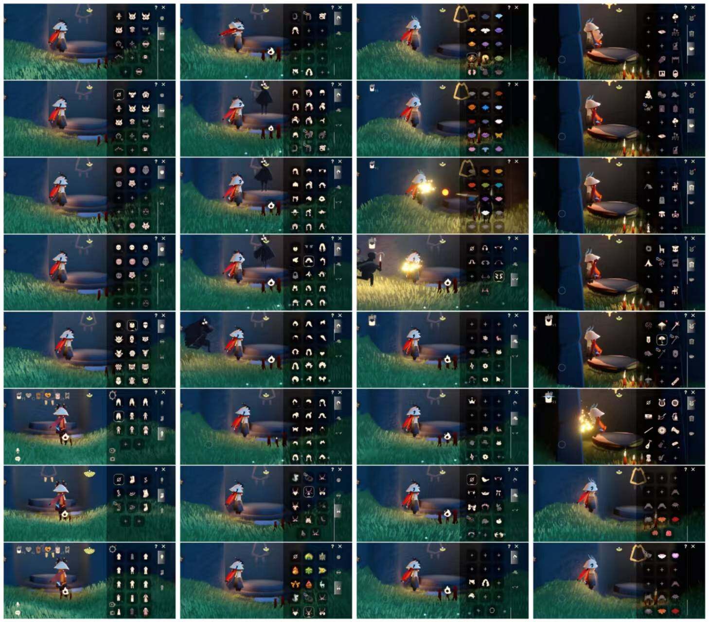 光遇账号安卓官服HY0323 ✅渠道: 安邮 ✅完成地图: 晨岛雨林霞谷墓土 ✅季节已毕业: 圣岛半预言半梦想半集结半，风行半，欧若拉半，归巢毕业，九色鹿半，姆明毕业 ✅热门复刻/活动:归巢围巾斗，妮妮红裙，黑脸，