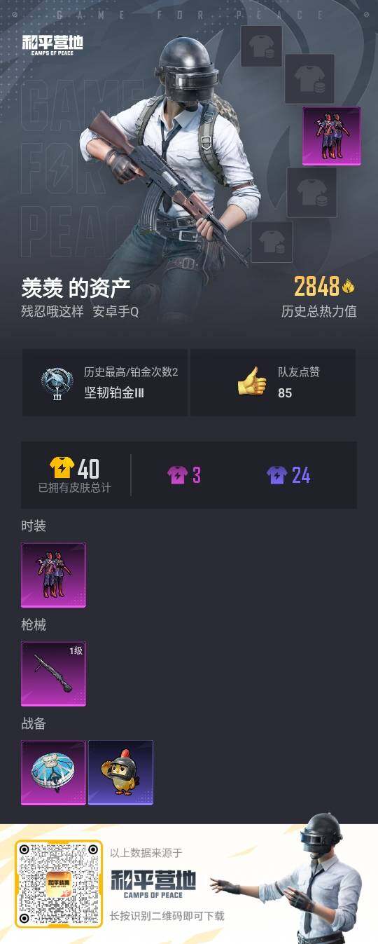HPLX3339327和平精英账号详情图3