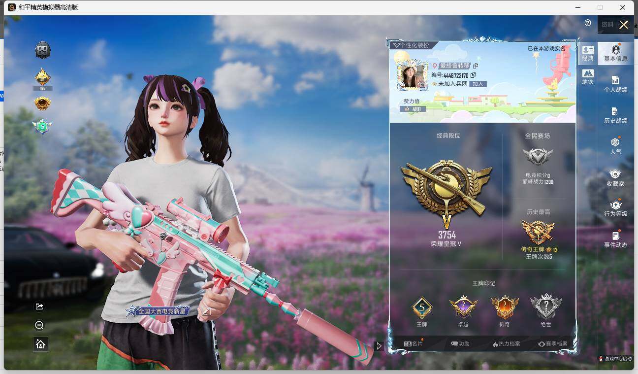 HPLX3340110和平精英账号详情图4