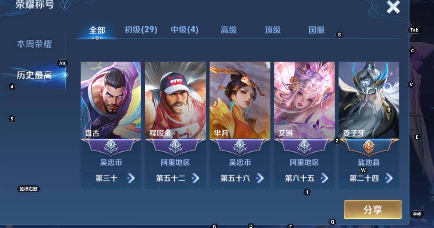 WZCMW3368586王者荣耀账号详情图11