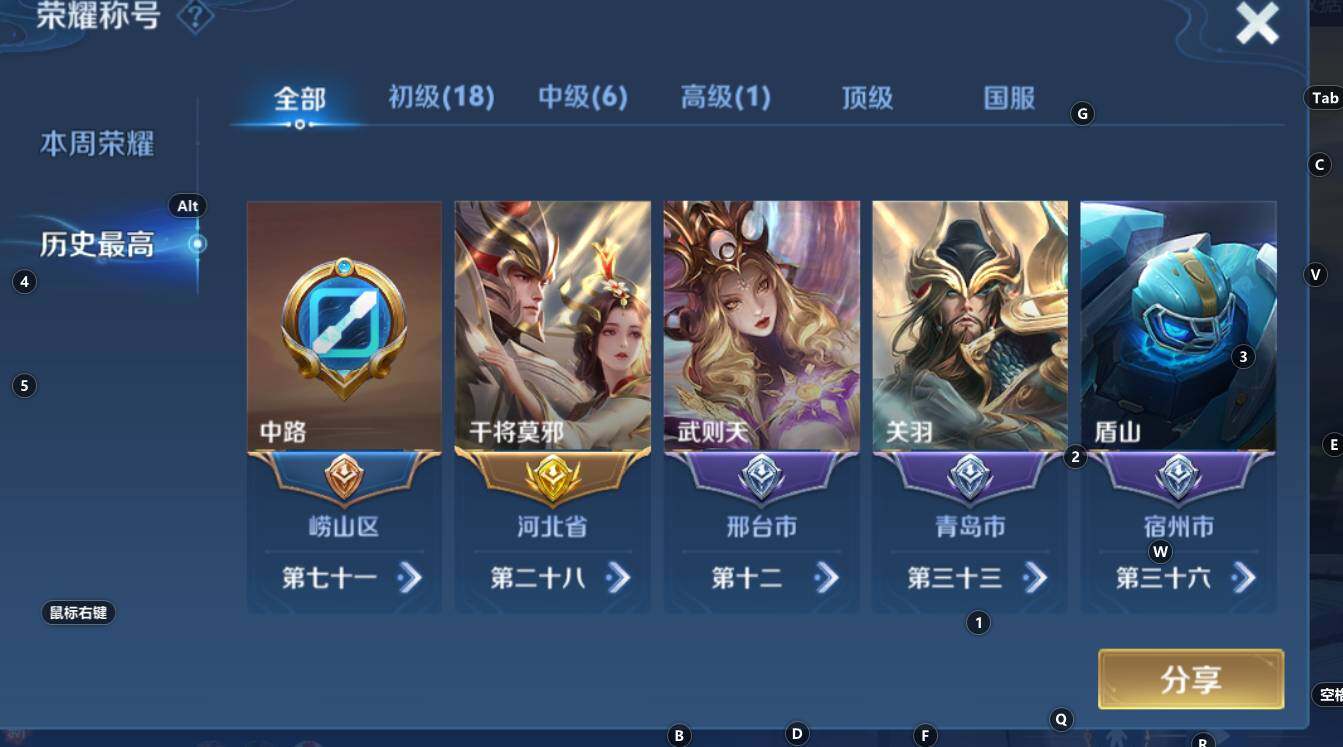 WZCMW3368588王者荣耀账号详情图10