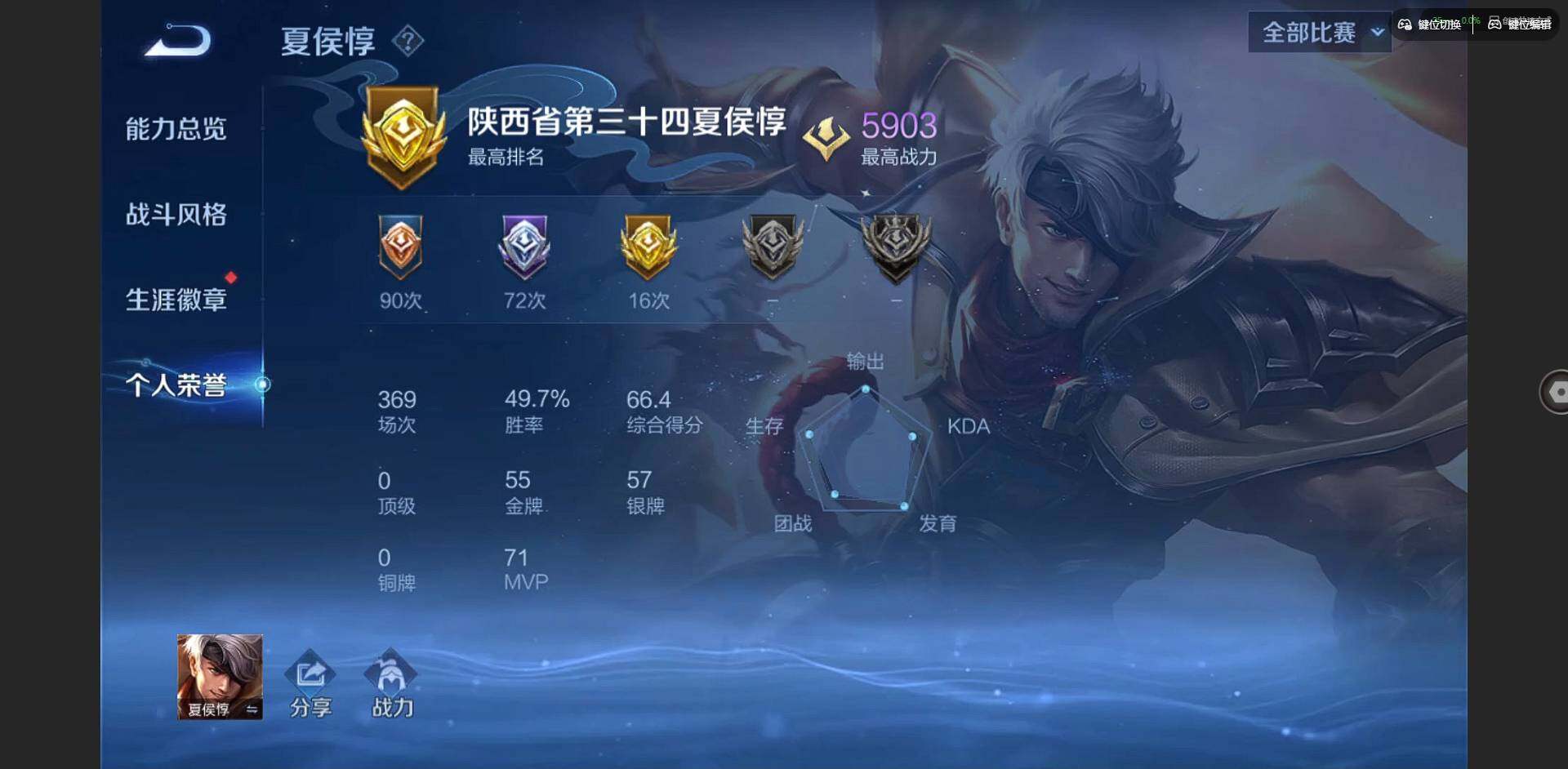 WZQM3375729王者荣耀账号详情图6