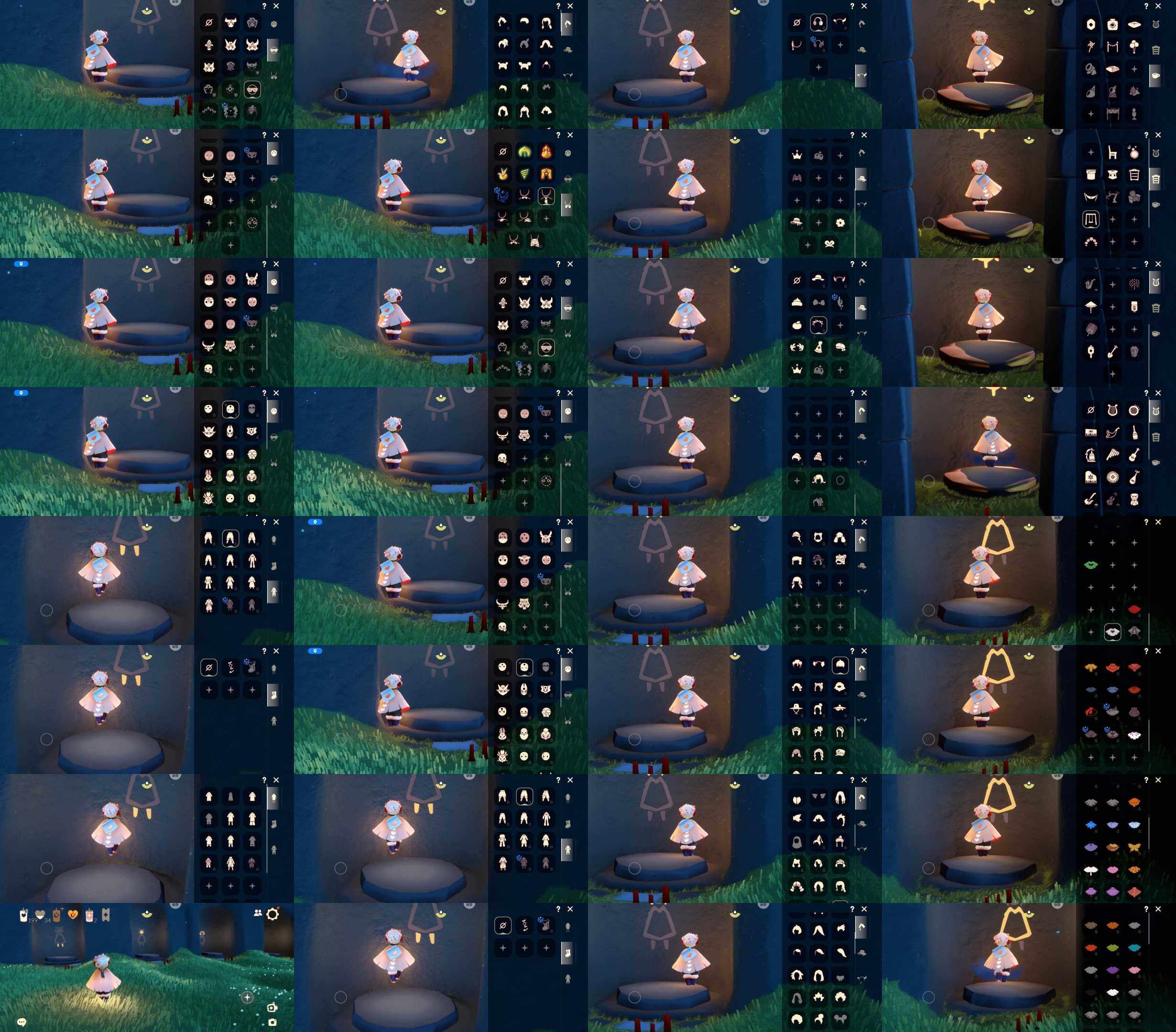 光遇账号华为渠道服HM1010 ✅渠道: 华为 ✅完成地图:晨岛雨林霞谷墓土 ✅季节已毕业: 圣岛季毕业，梦想季毕业，小王子季半毕业，潜海季半毕业，表演季半毕业 ✅热门复刻/活动:搓澡巾毛靴裤白棉裤宝宝裤，红耳机，樱