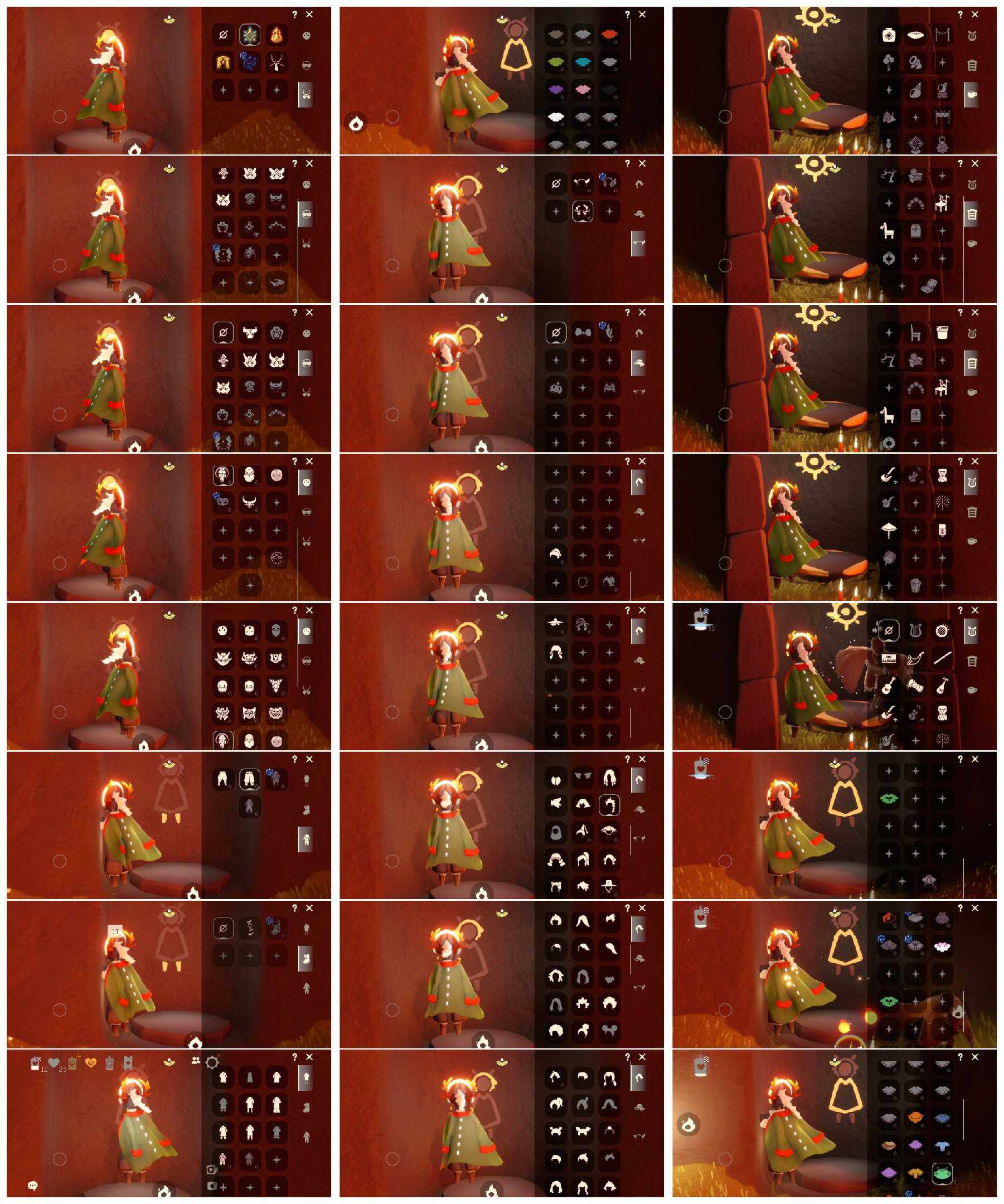 光遇账号华为渠道服HE0582 ✅渠道:华为 ✅完成地图：晨岛雨林霞谷墓土 ✅季节已毕业:预言季毕业，梦想季半毕业，表演季半毕业 ✅热门复刻/活动:白棉裤，武士裤，樱花，箬笠，高马尾，粗辫，圣诞节桌子，万圣节桌子，雨