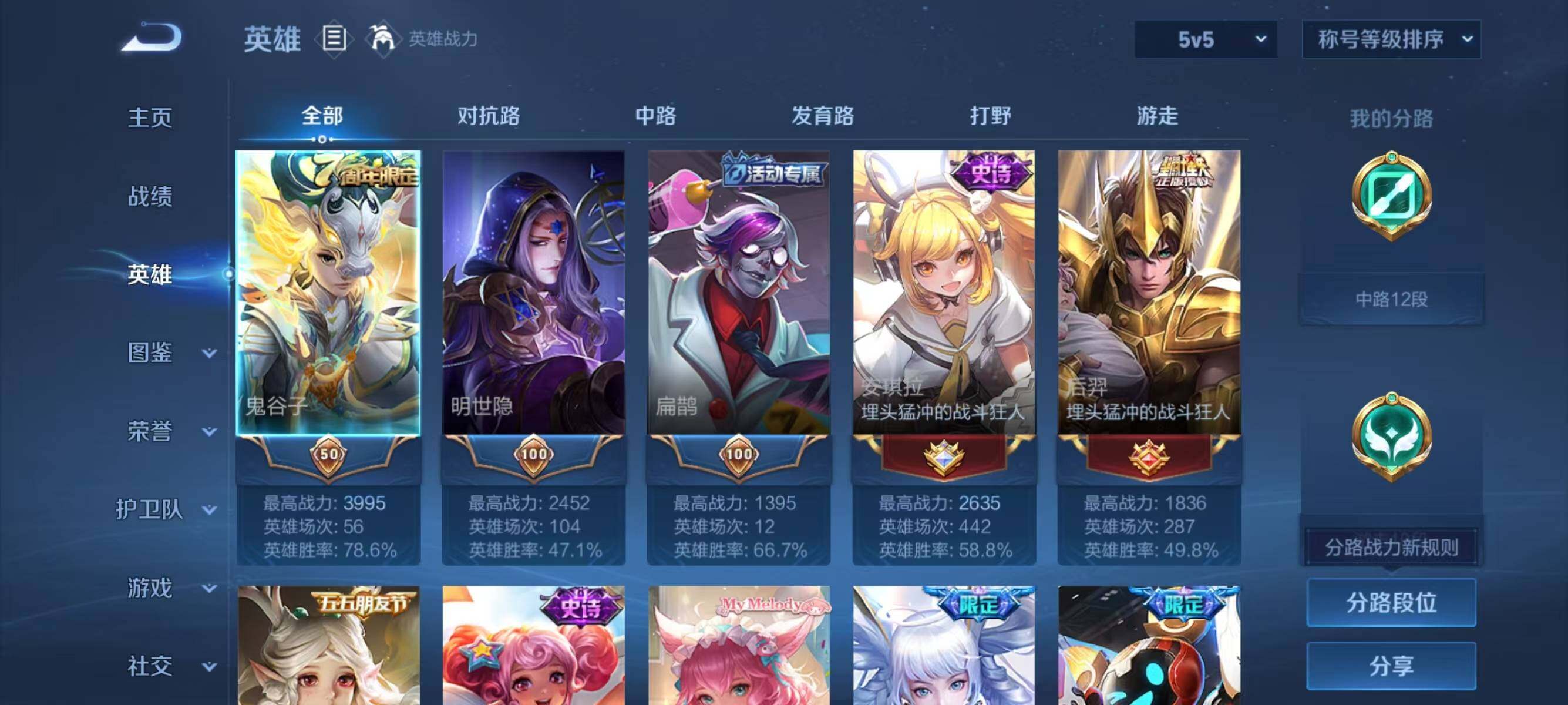 WZJZ3306841王者荣耀账号详情图6 WZJZ3306841王者荣耀账号详情图6