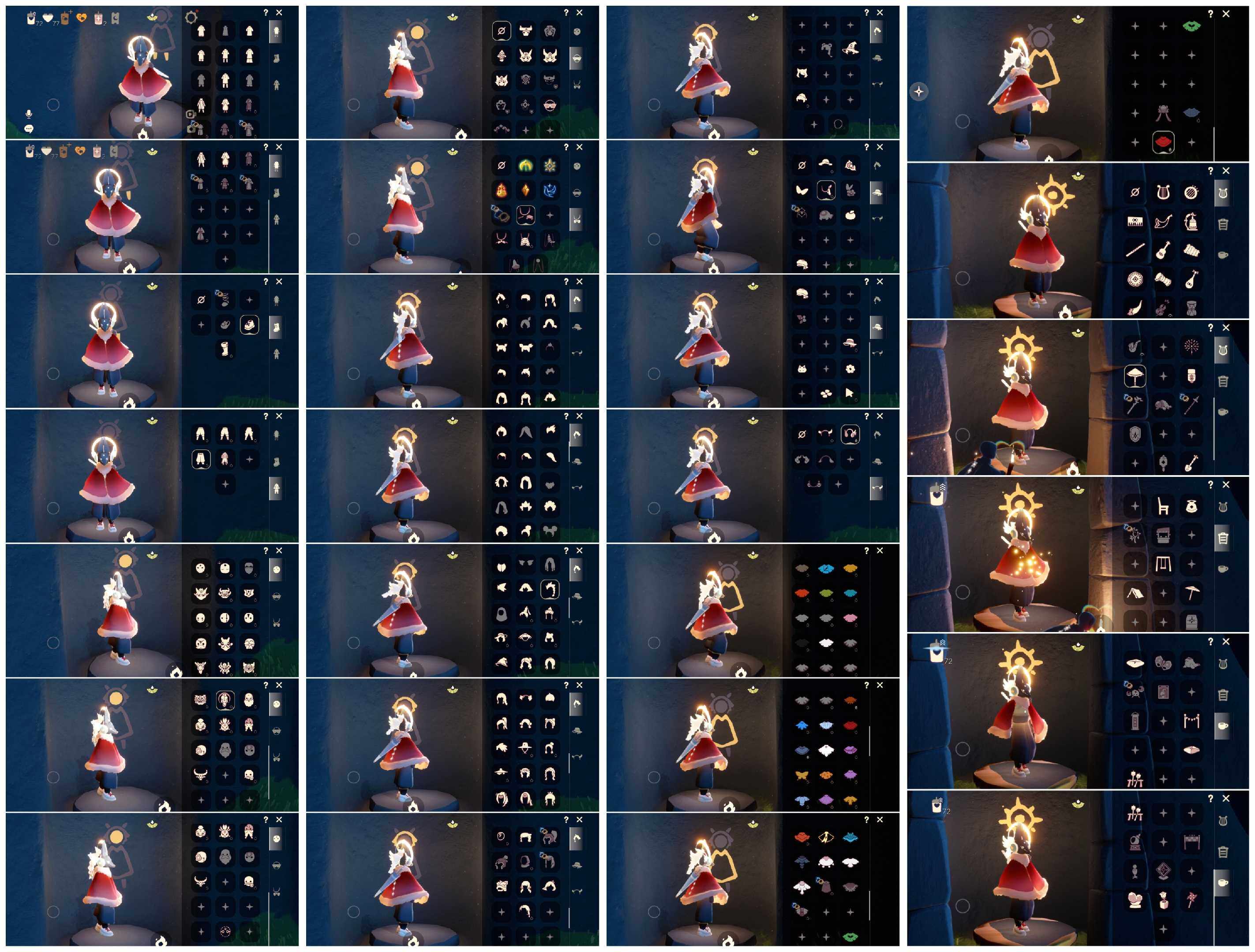 光遇账号安卓官服号号很好，具体看图