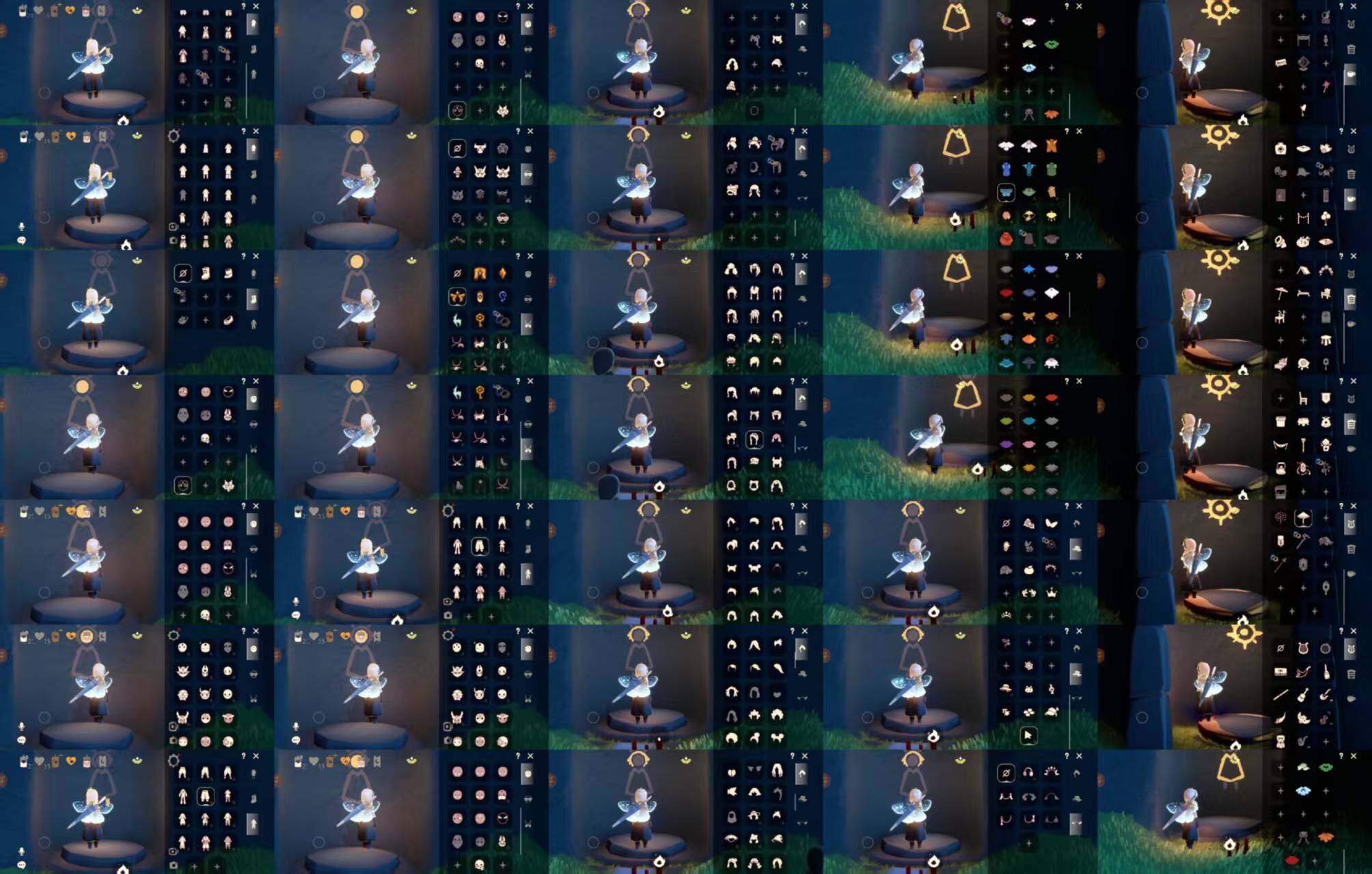 光遇账号安卓官服HM1281 安邮  【毕业图】晨岛，雨林，霞谷 【毕业季】表演季，破晓季，欧若拉，追忆季 【蜡烛】21 【爱心】15 【稀有礼包】瑞气服饰，星月头冠，彩虹耳饰，雪花发夹，玉兔发饰，四叶草头饰，冥龙