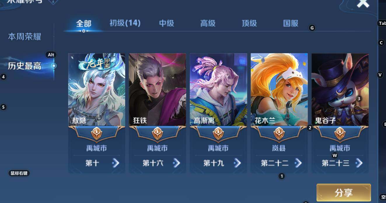 WZCMW3306112王者荣耀账号详情图9