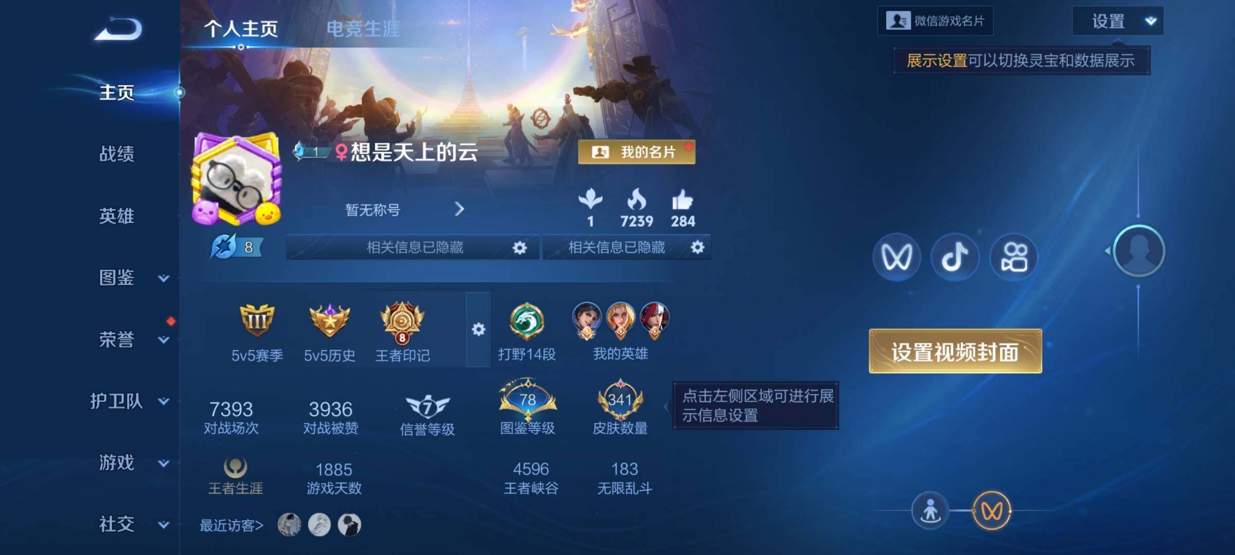 WZCMW3382024王者荣耀账号详情图2