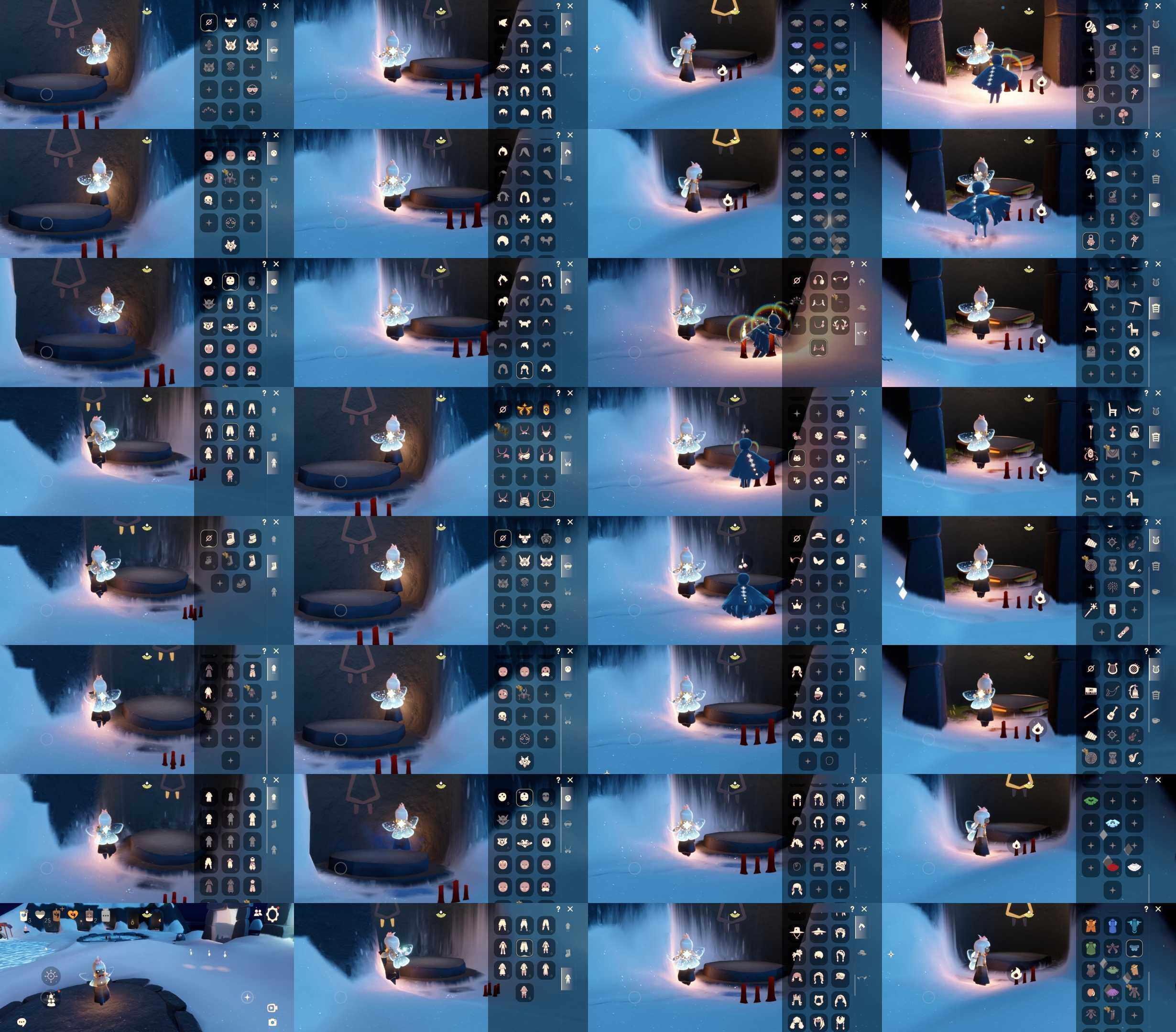 光遇账号安卓官服LK1295 ✅渠道: 安邮 ✅完成地图: 霞谷 ✅季节已毕业: 欧若拉毕业，追忆毕业 ✅热门复刻/活动:透明蓝蝴蝶，鲲灯，黑脸，矮人面具，红狐狸面具，黄鼠狼面具，武士裤，连体衣，灯笼裤，背带裤，箬