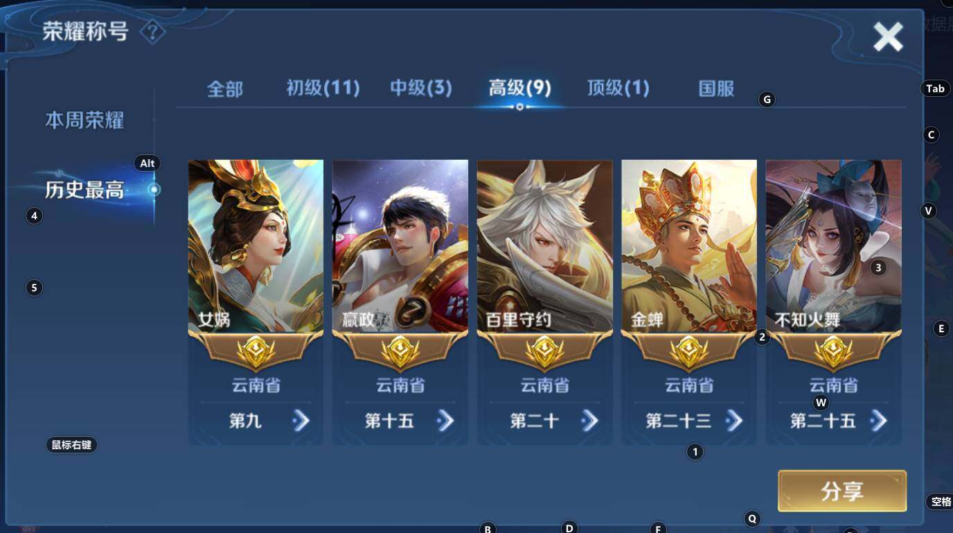 WZCMW3368629王者荣耀账号详情图12