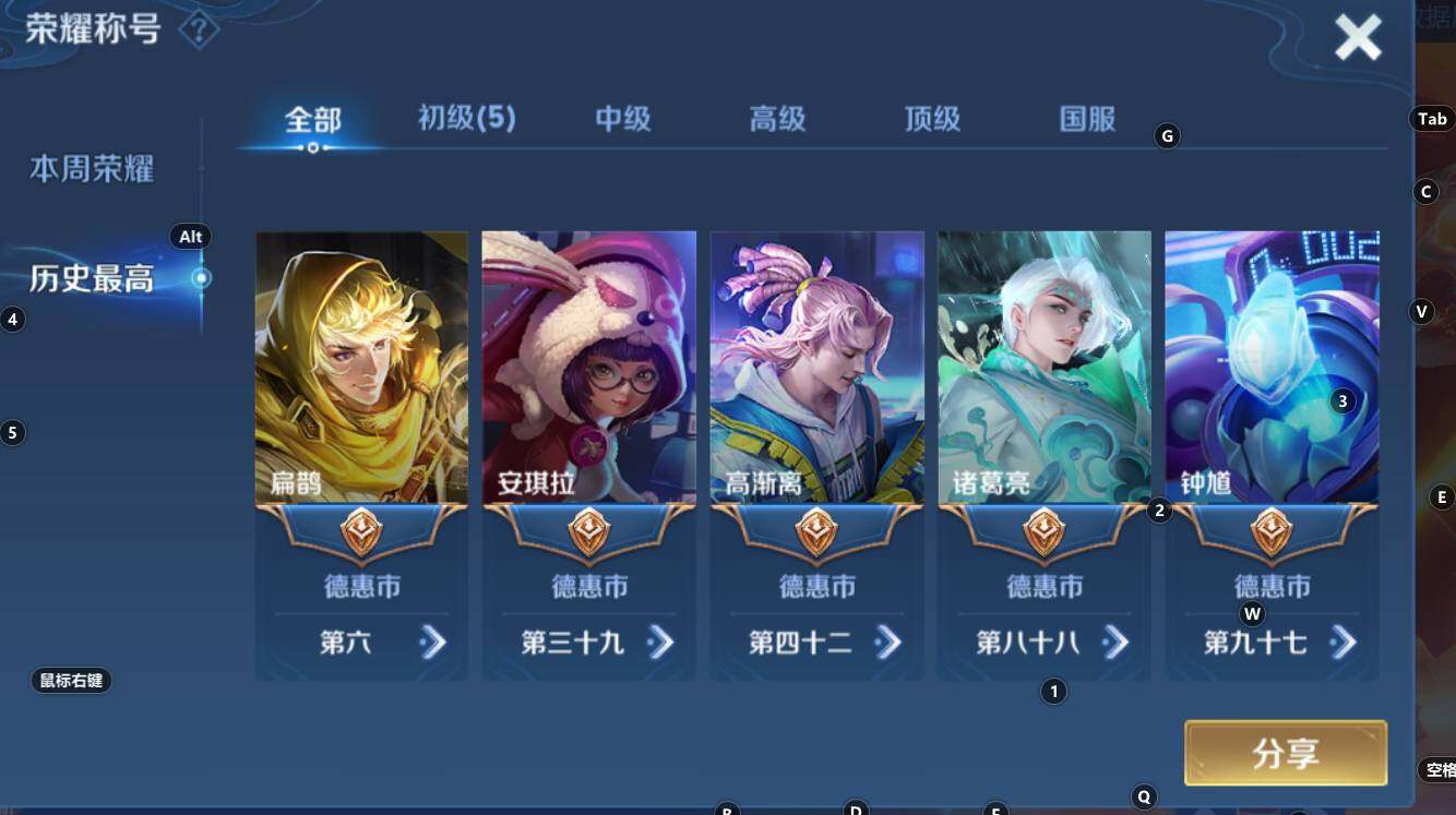 WZCMW3336229王者荣耀账号详情图7