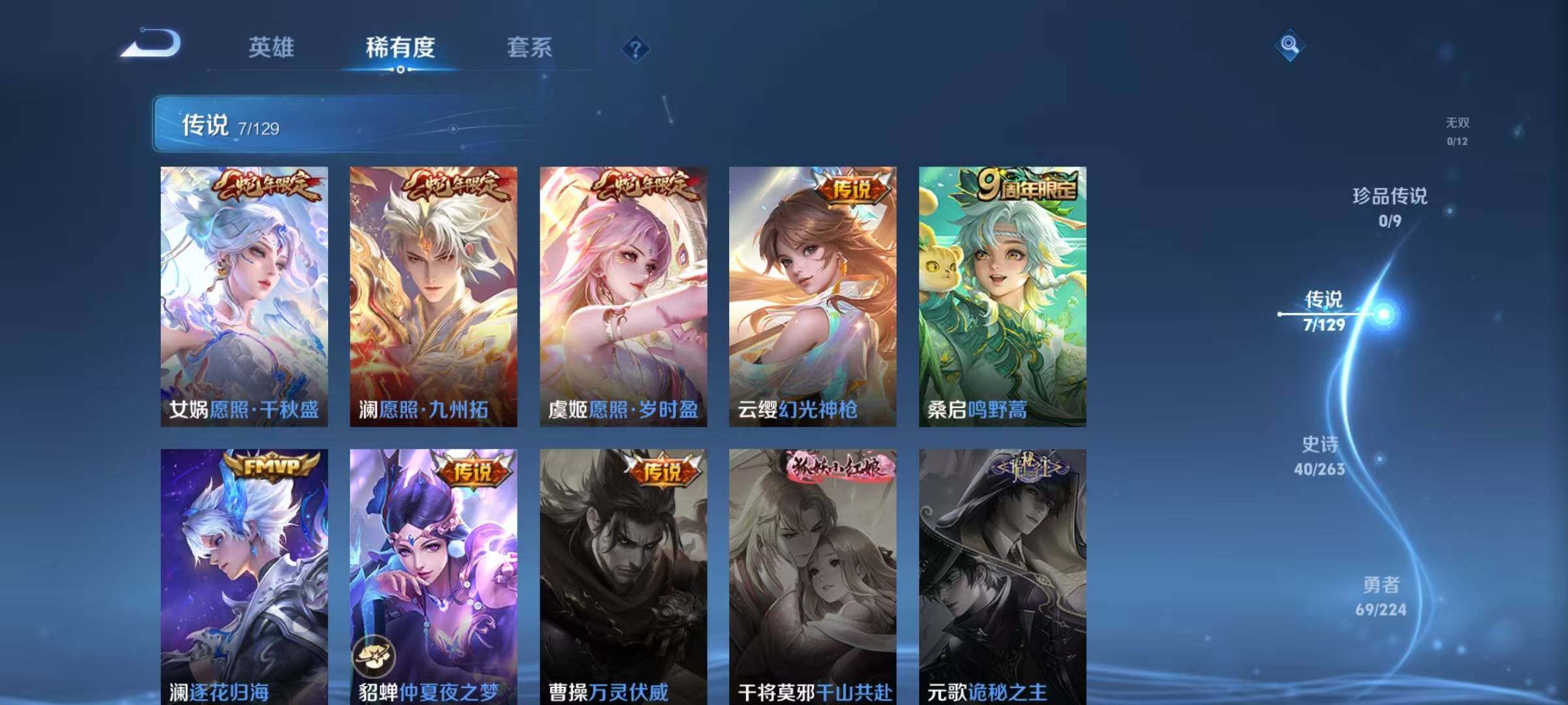 WZJZ3315548王者荣耀账号详情图7