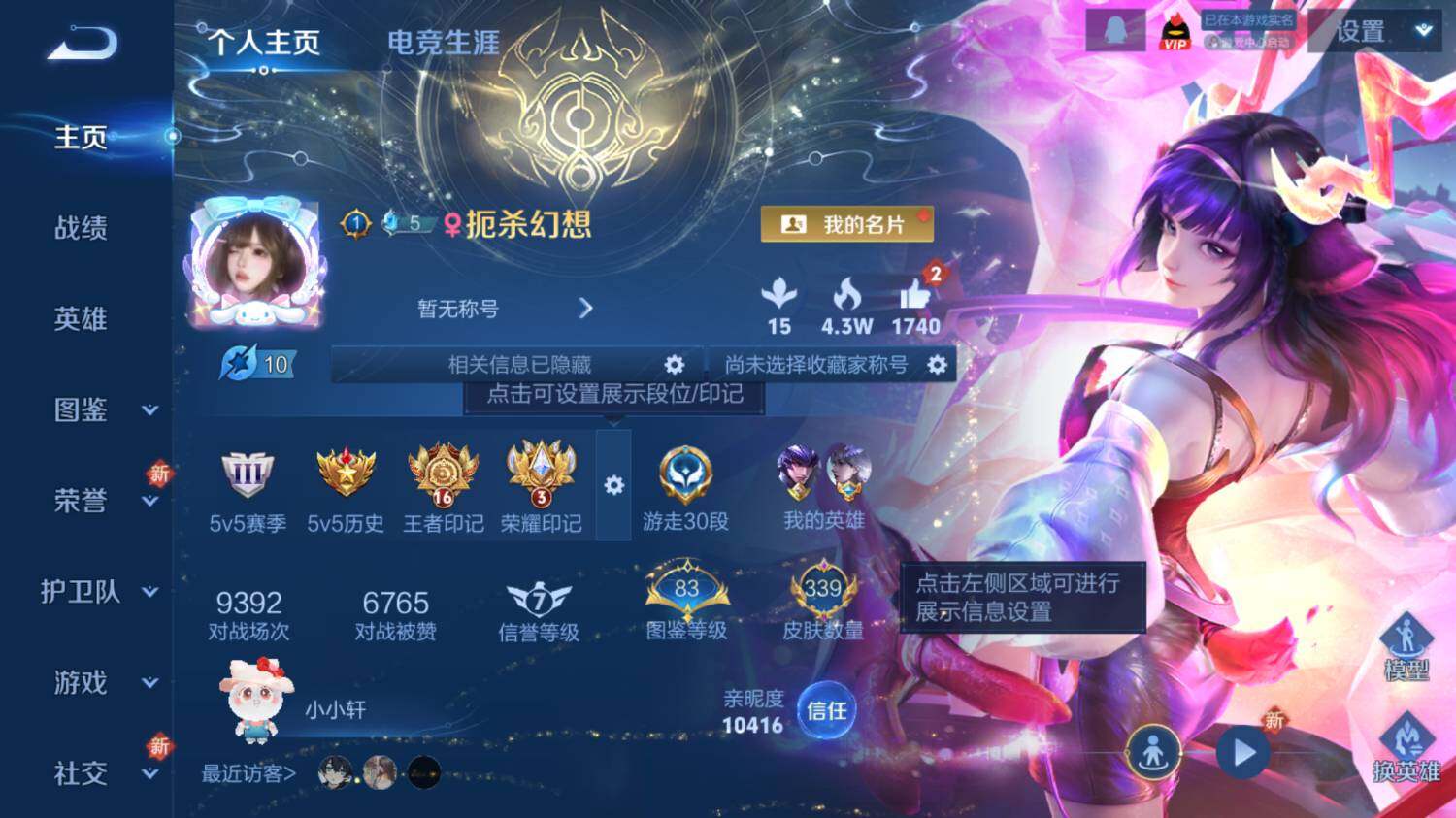 WZ0349300王者荣耀账号详情图10