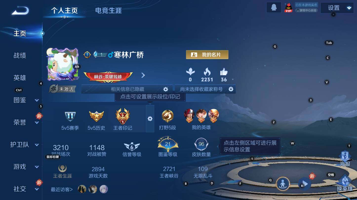 WZCMW3310109王者荣耀账号详情图4 WZCMW3310109王者荣耀账号详情图4