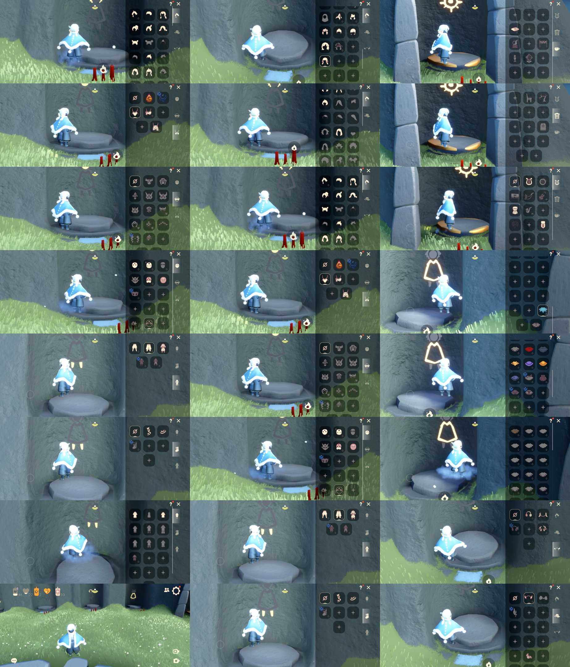 光遇账号安卓官服HM0758 ✅渠道: 安邮 ✅季节已毕业: 归巢半 ✅热门复刻/活动:矮人面具，黑脸，武士裤，红耳机樱花 ✅礼包:瑞雪斗篷，鹿角 ✅珍惜物品：武士裤 亮点包括：武士裤，矮人面具，红耳机，鹿角 详细