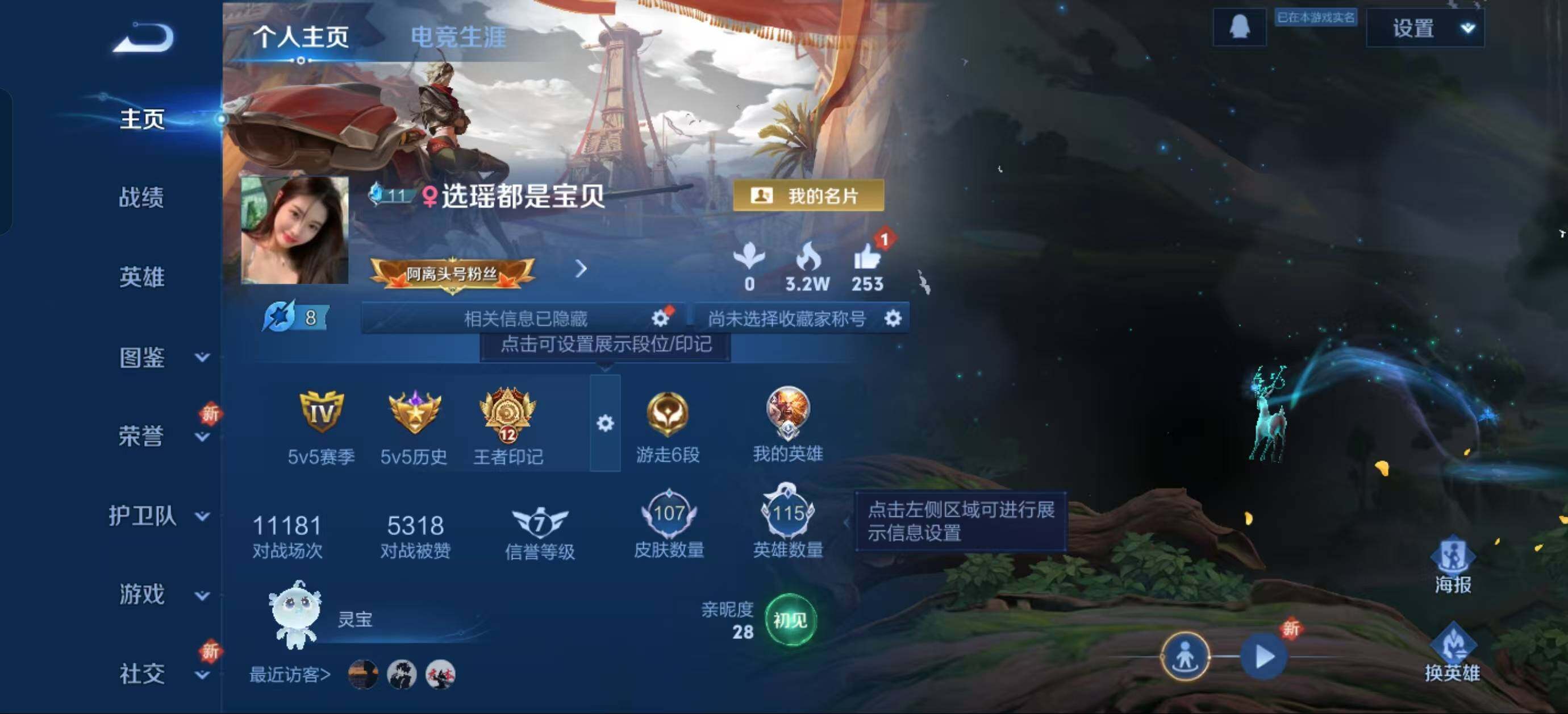 WZJZ3320011王者荣耀账号详情图5 WZJZ3320011王者荣耀账号详情图5