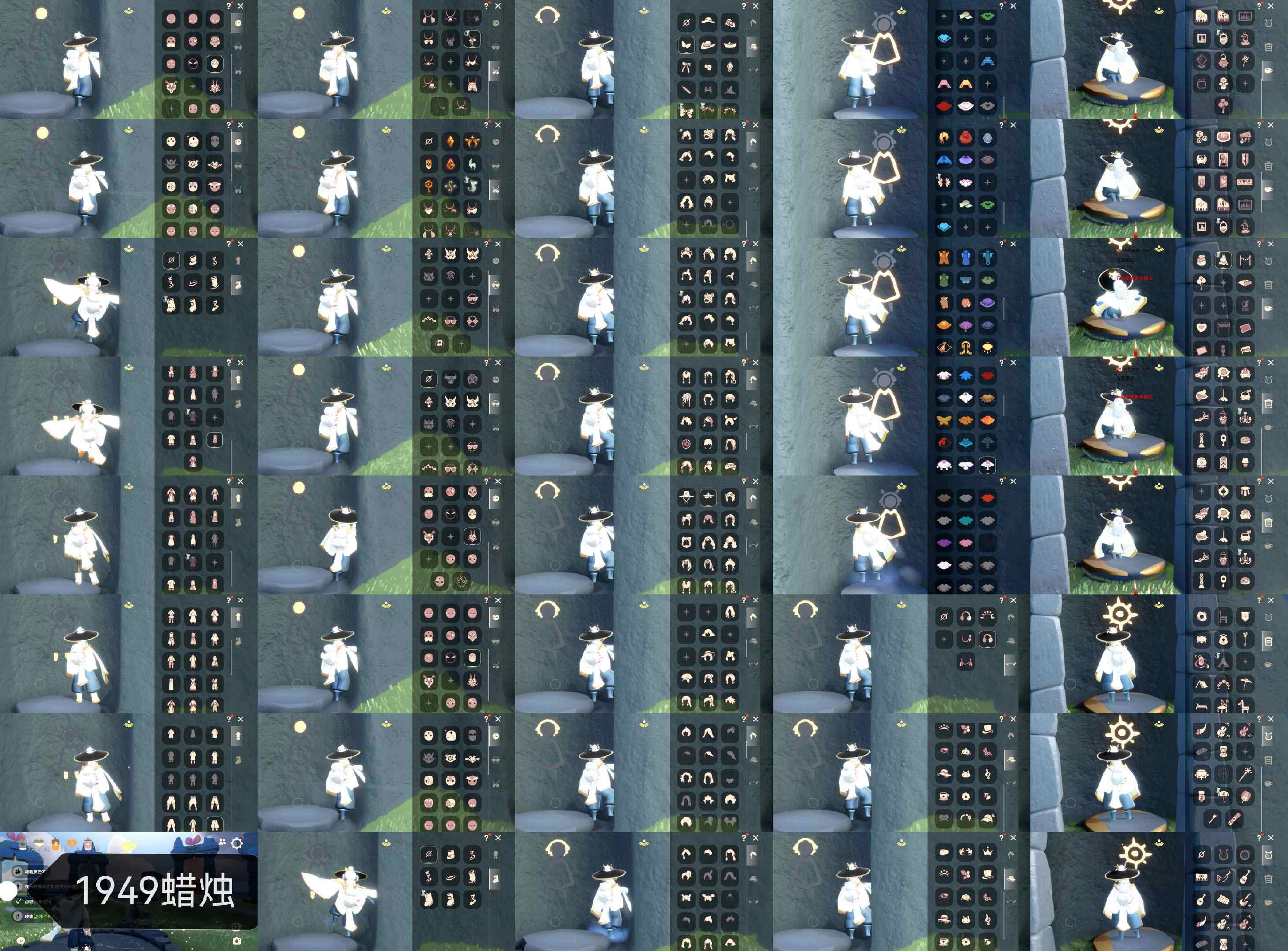 光遇账号华为渠道服LS0392 蜡烛1949 ✅渠道: 华渠 ✅完成地图: 雨林 ✅季节已毕业: 破晓毕业，欧若拉毕业，追忆毕业，归巢毕业，九色鹿毕业，筑巢毕业，二重奏毕业，姆明半 ✅热门复刻/活动: 鲲斗，透明蓝蝴