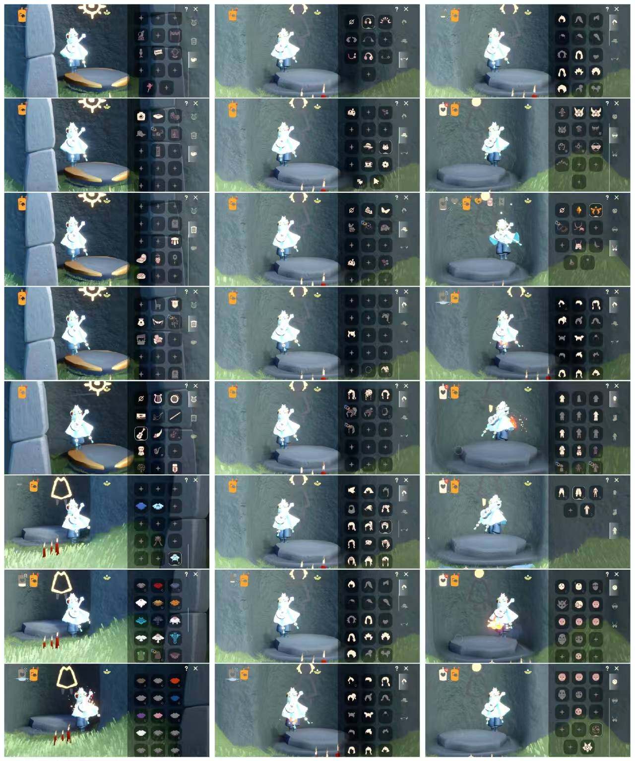 光遇账号安卓官服HT0432   安官    【毕业图】霞谷 【毕业季】破晓季 【蜡烛】69 【爱心】30 【稀有礼包】星月头冠，彩虹耳饰，彩虹耳机，玉兔发饰，音韵吉他，青衫落拓礼包 【毕业物品】双翼遥鲲斗，冥龙斗