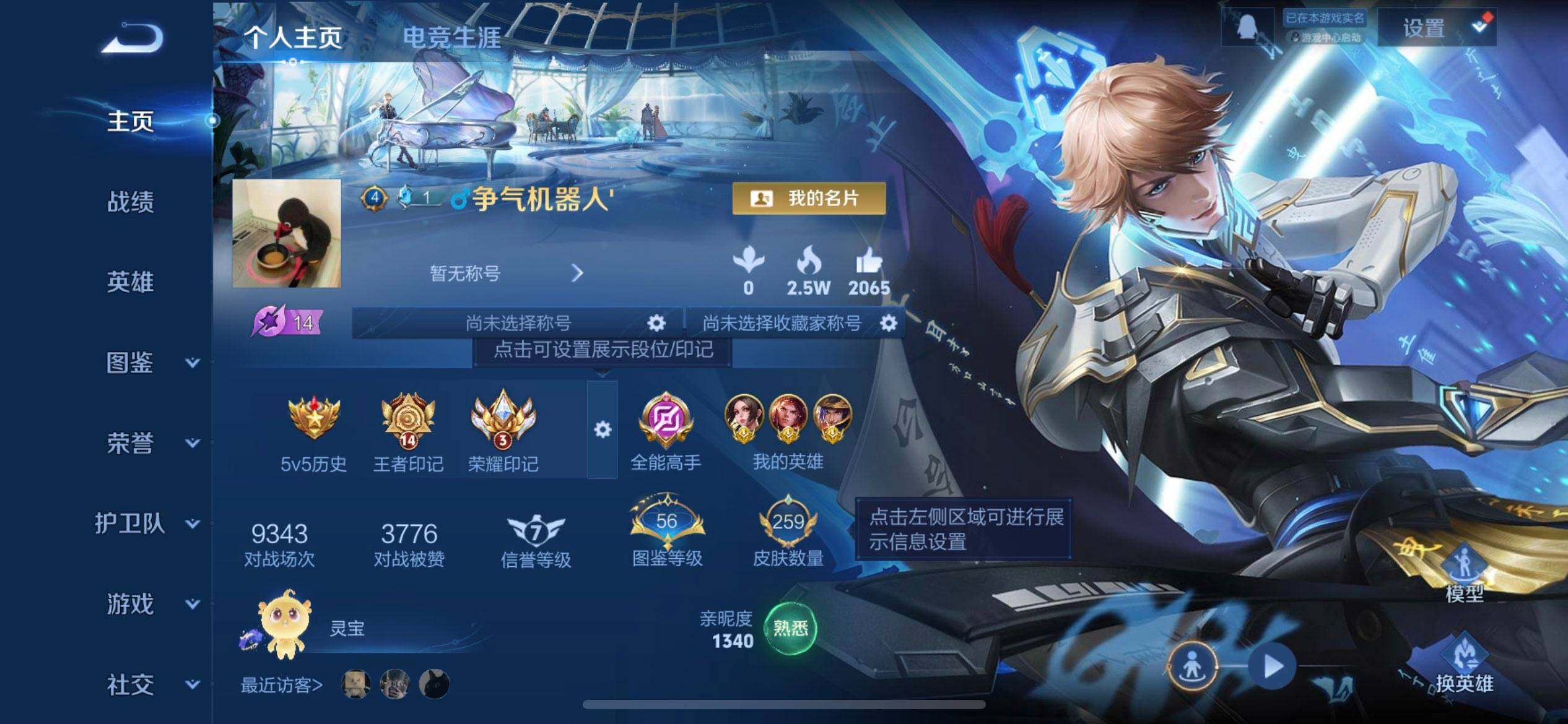 WZQM3345892王者荣耀账号详情图3