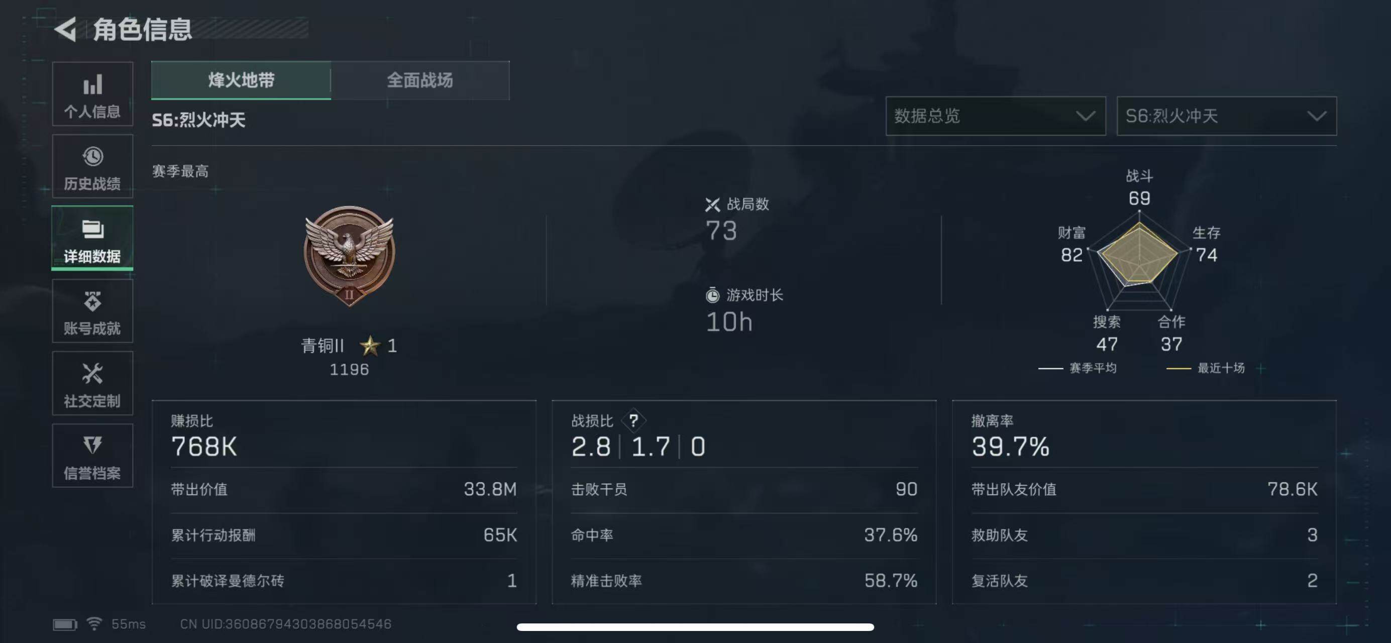 SJZCMW386426三角洲行动账号详情图4 SJZCMW386426三角洲行动账号详情图4