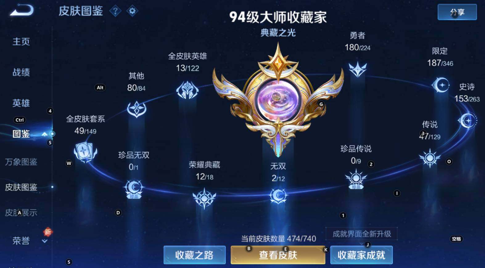 WZCMW3368680王者荣耀账号详情图14 WZCMW3368680王者荣耀账号详情图14