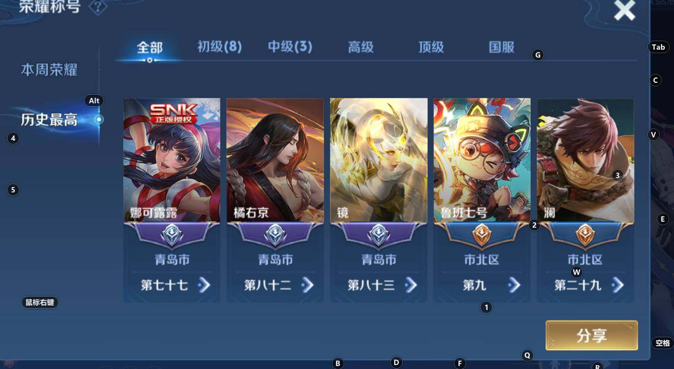 WZCMW3318635王者荣耀账号详情图9