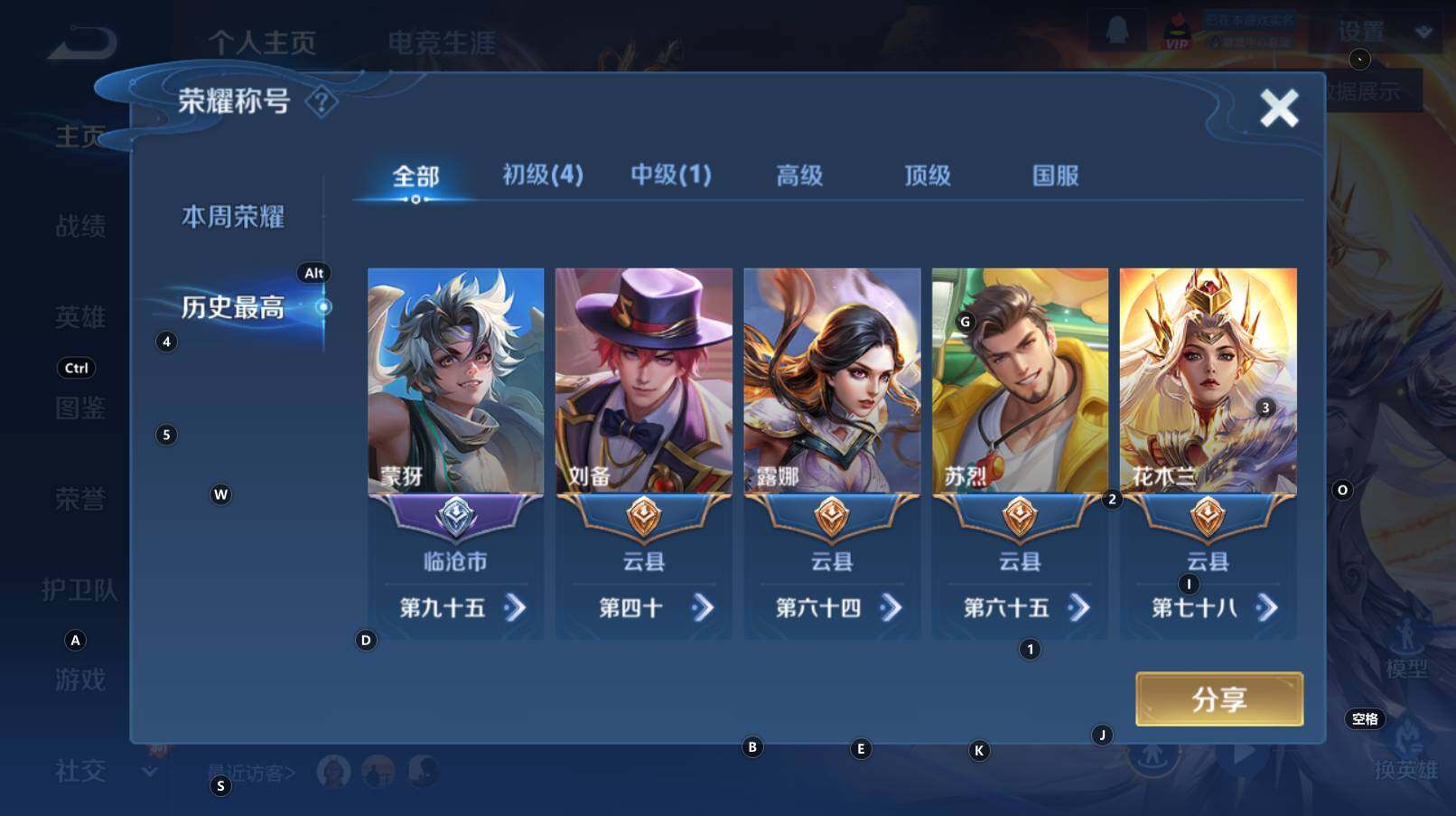 WZCMW3368698王者荣耀账号详情图10