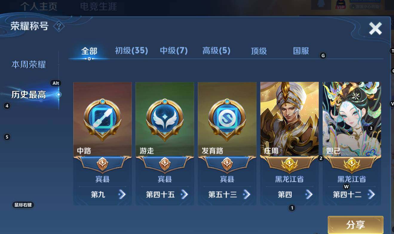 WZCMW3368715王者荣耀账号详情图13 WZCMW3368715王者荣耀账号详情图13