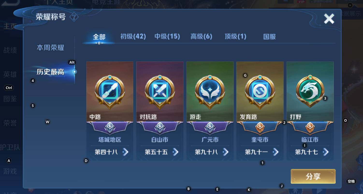 WZCMW3368717王者荣耀账号详情图10 WZCMW3368717王者荣耀账号详情图10