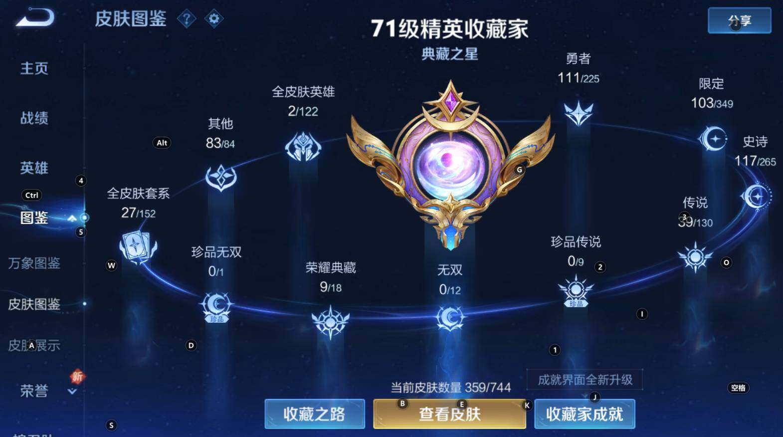 WZCMW3368717王者荣耀账号详情图14 WZCMW3368717王者荣耀账号详情图14