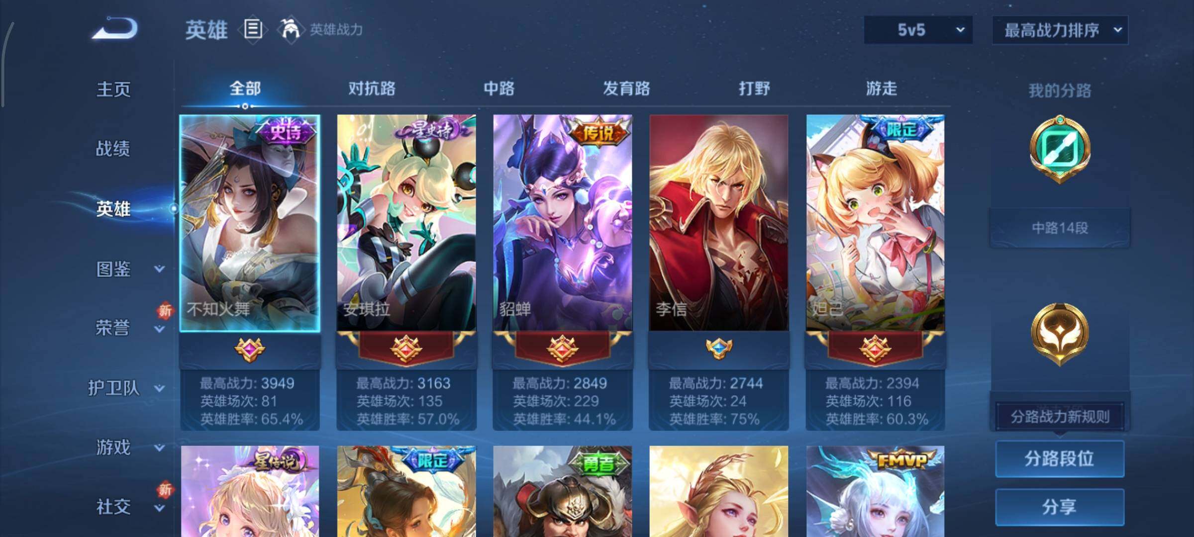 WZCMY3324880王者荣耀账号详情图3