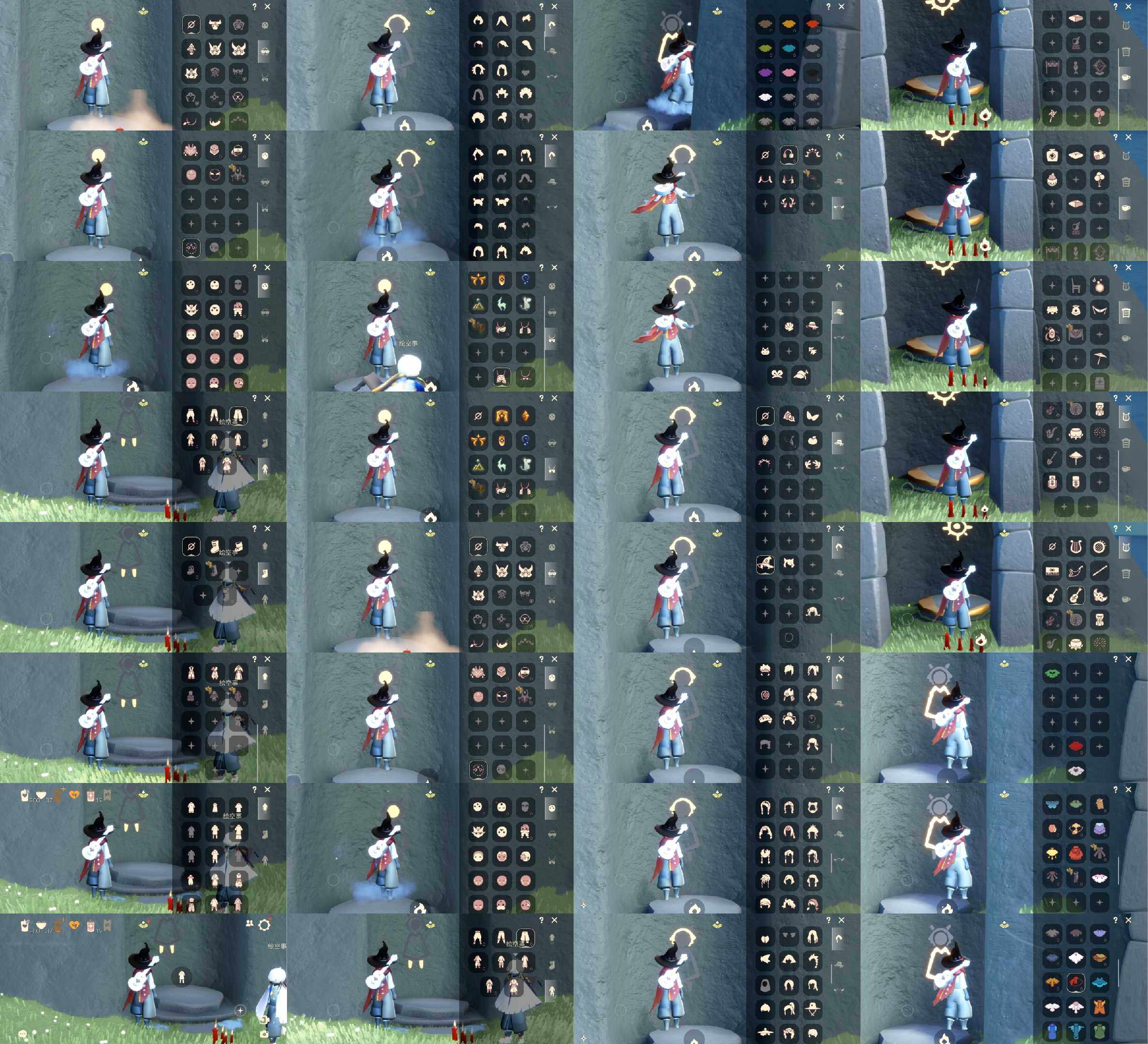 光遇账号安卓官服HZ0020 ✅渠道: 安邮 ✅完成地图: 晨岛雨林霞谷墓土 ✅季节已毕业: 表演半，破晓半，欧若拉毕业，追忆毕业，夜行半，拾光半，九色鹿半，姆明半 ✅热门复刻/活动:透明蓝蝴蝶，鲲灯，黑脸，矮人面