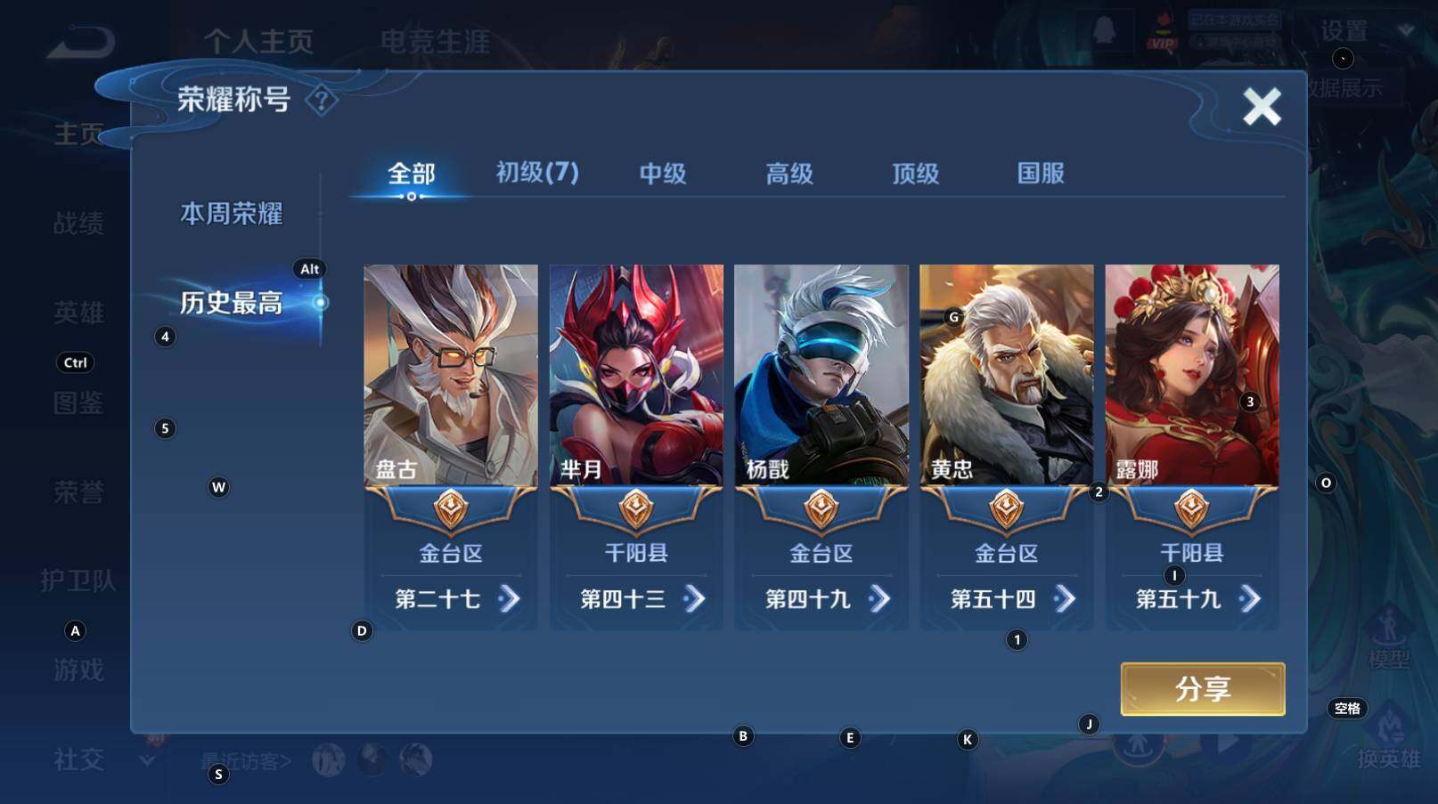 WZCMW3321718王者荣耀账号详情图11