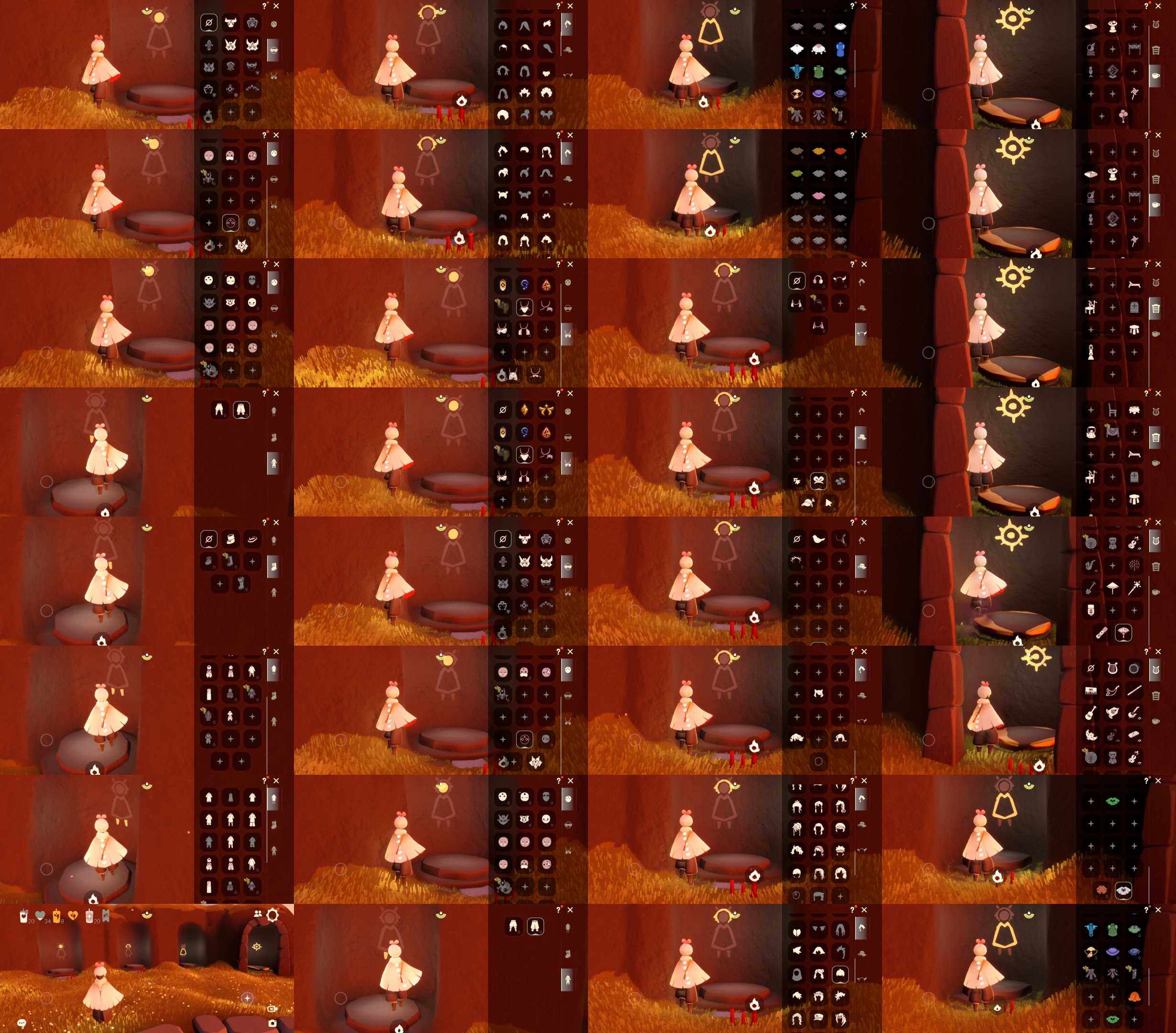 光遇账号安卓官服HM0073 ✅渠道: 安邮 ✅完成地图: 晨岛霞谷 ✅季节已毕业: 破晓有卡，欧若拉半，追忆半，夜行半，归巢半 ✅热门复刻/活动:黑脸，矮人面具，黄鼠狼面具，武士裤，红耳机，猫耳，正太，雨伞 ✅礼