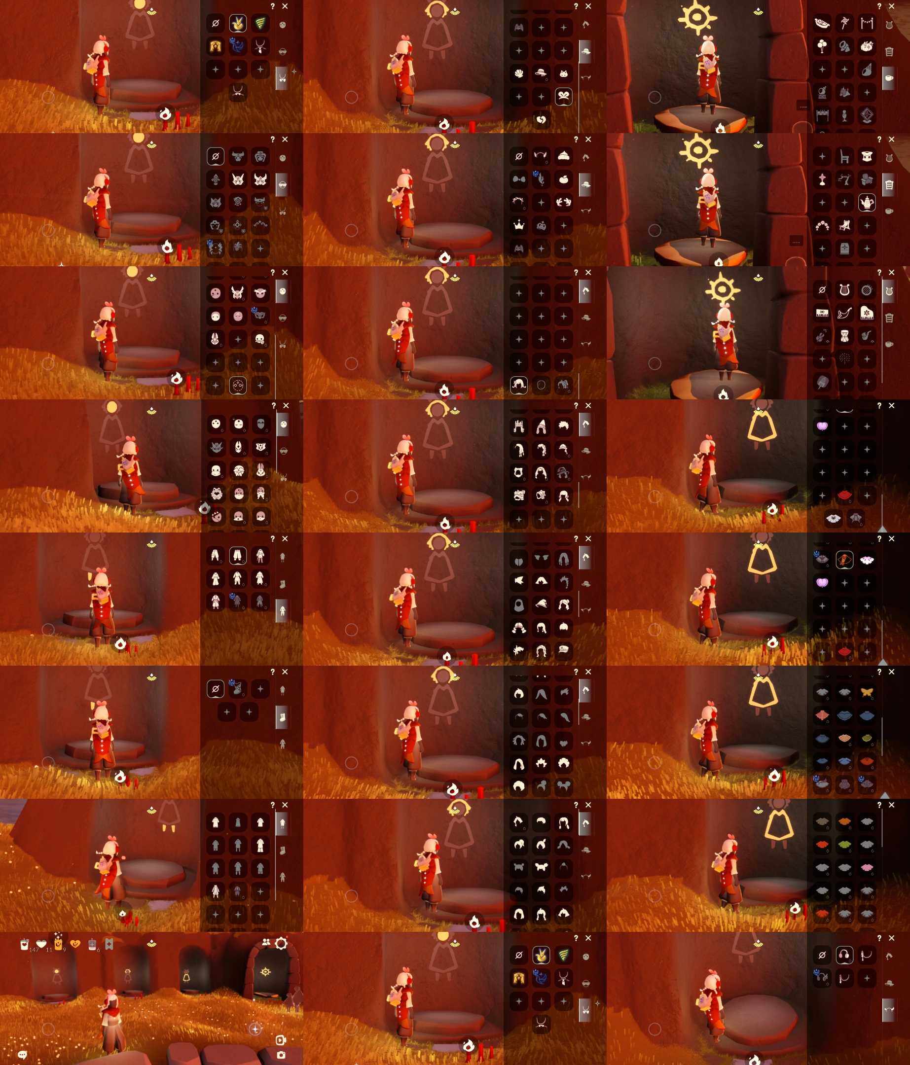 光遇账号安卓官服HM0925 ✅渠道: 安邮 ✅完成地图: 霞谷 ✅季节已毕业: 王子半潜海毕业表演半 ✅热门复刻/活动:黑脸矮人面具红狐狸面具黄鼠狼面具，武士裤虚荣正太，红耳机樱花 ✅礼包:绊爱套装，橘子，贝壳头