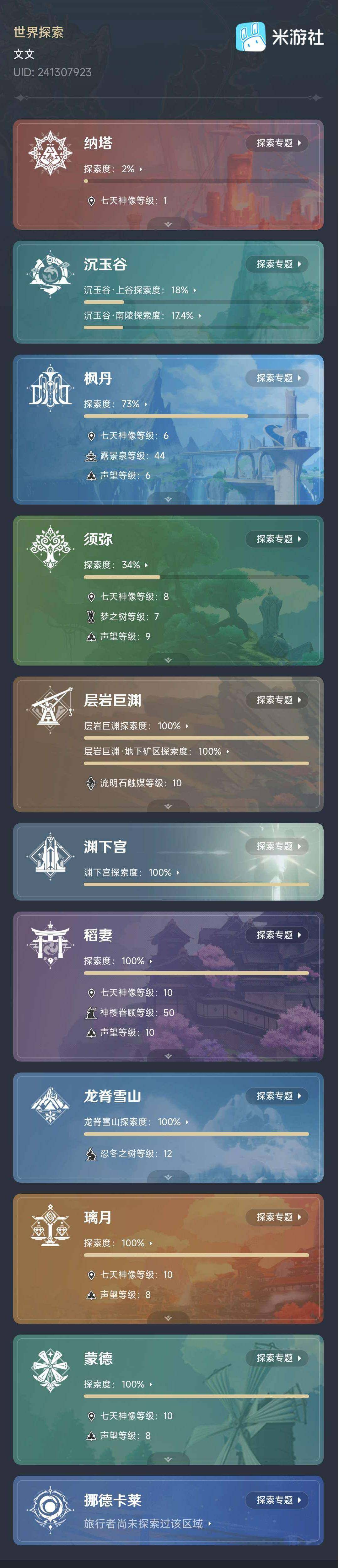 YSEY313202原神账号详情图4 YSEY313202原神账号详情图4