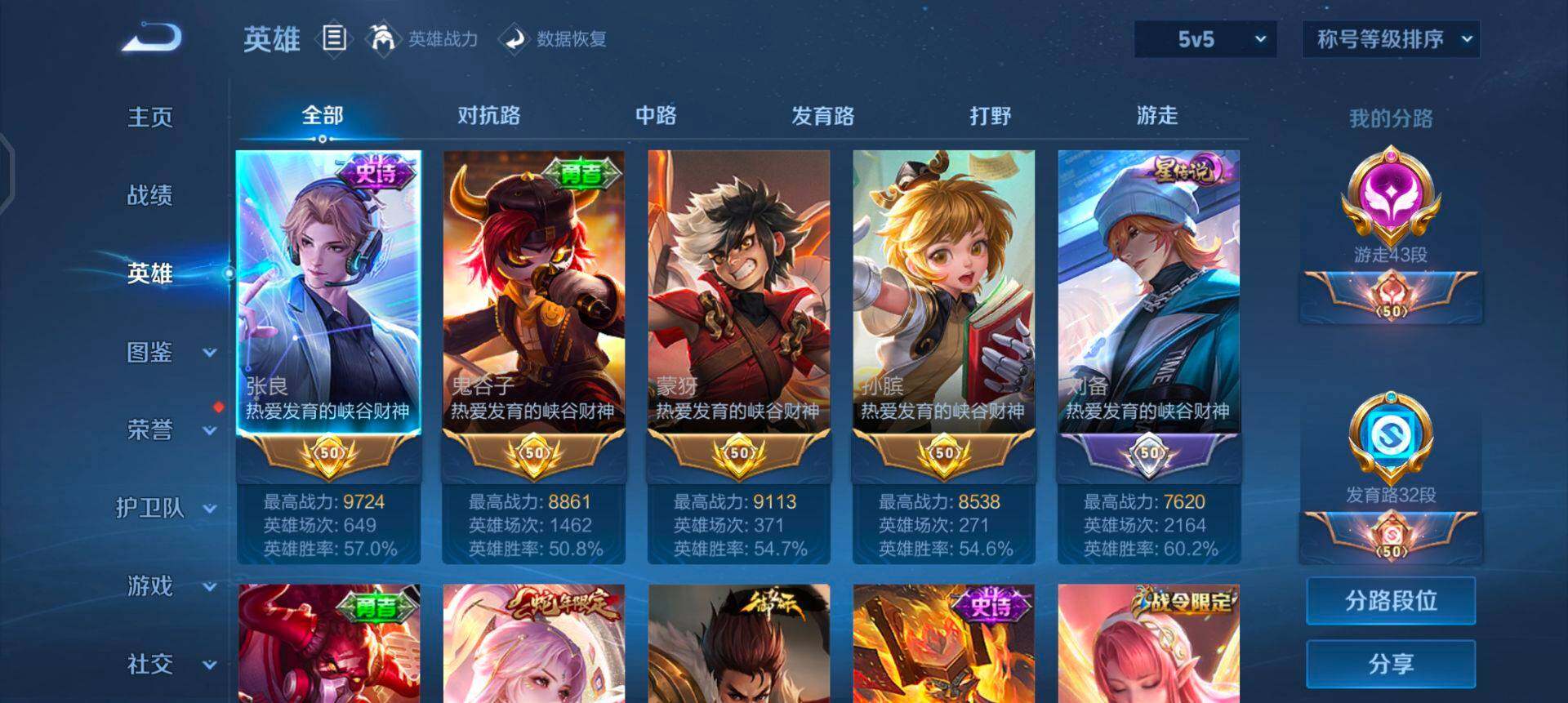 WZQM3362596王者荣耀账号详情图6