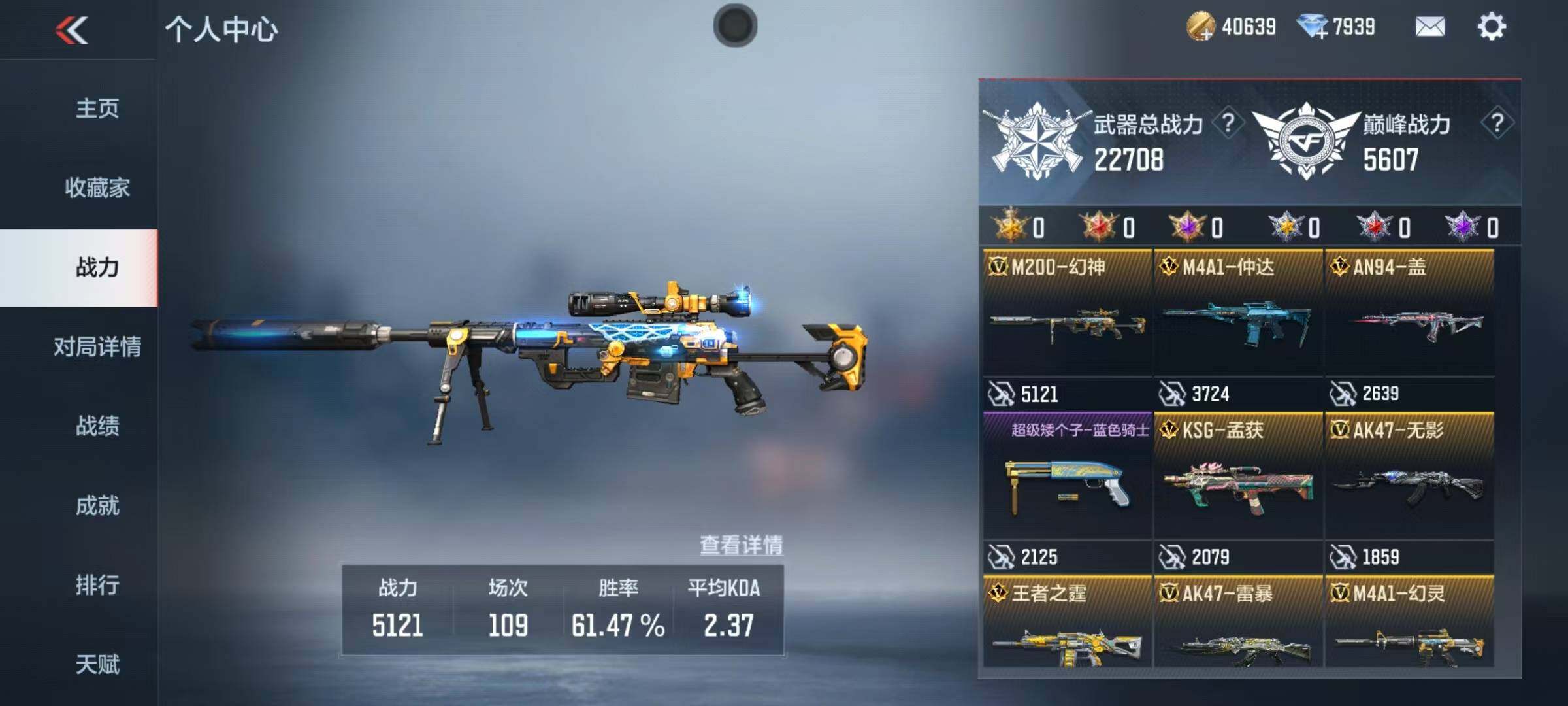 CFMEY357000枪战王者账号详情图4 CFMEY357000枪战王者账号详情图4