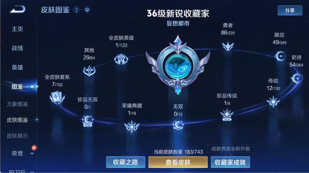 WZLX3379027王者荣耀账号详情图3 WZLX3379027王者荣耀账号详情图3