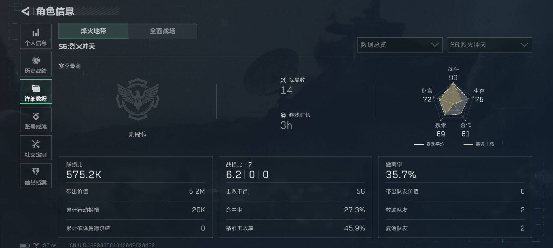 SJZCMW361145三角洲行动账号详情图6