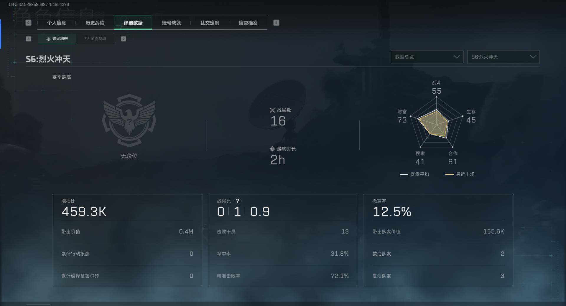 SJZCMW342075三角洲行动账号详情图13